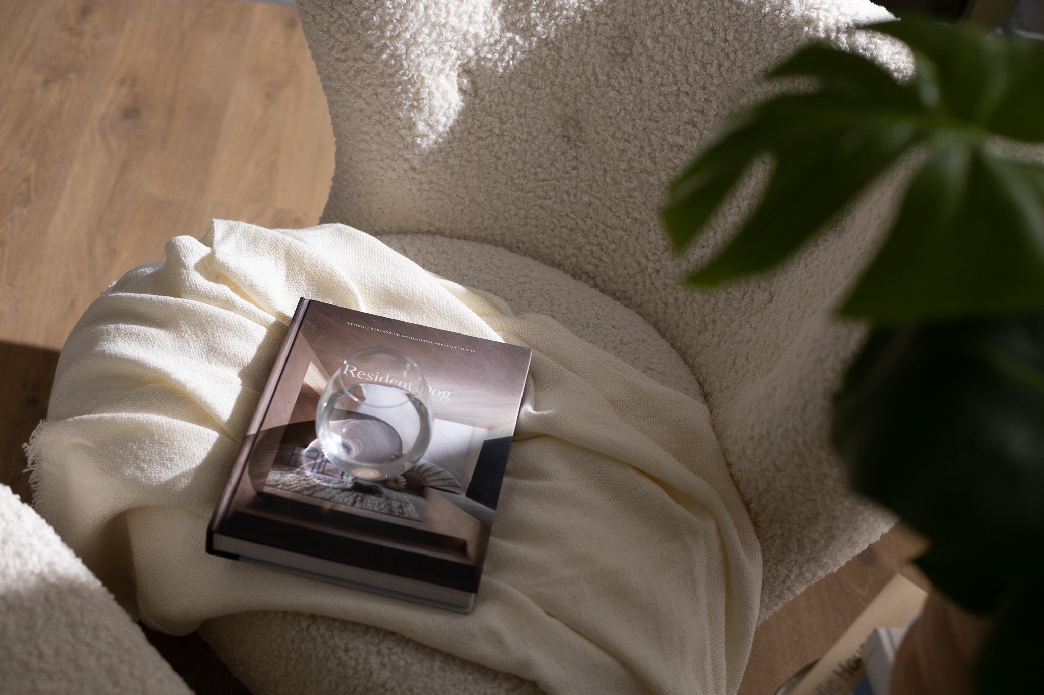 Agnes Wool Armchair - Short Hair | The Feelter