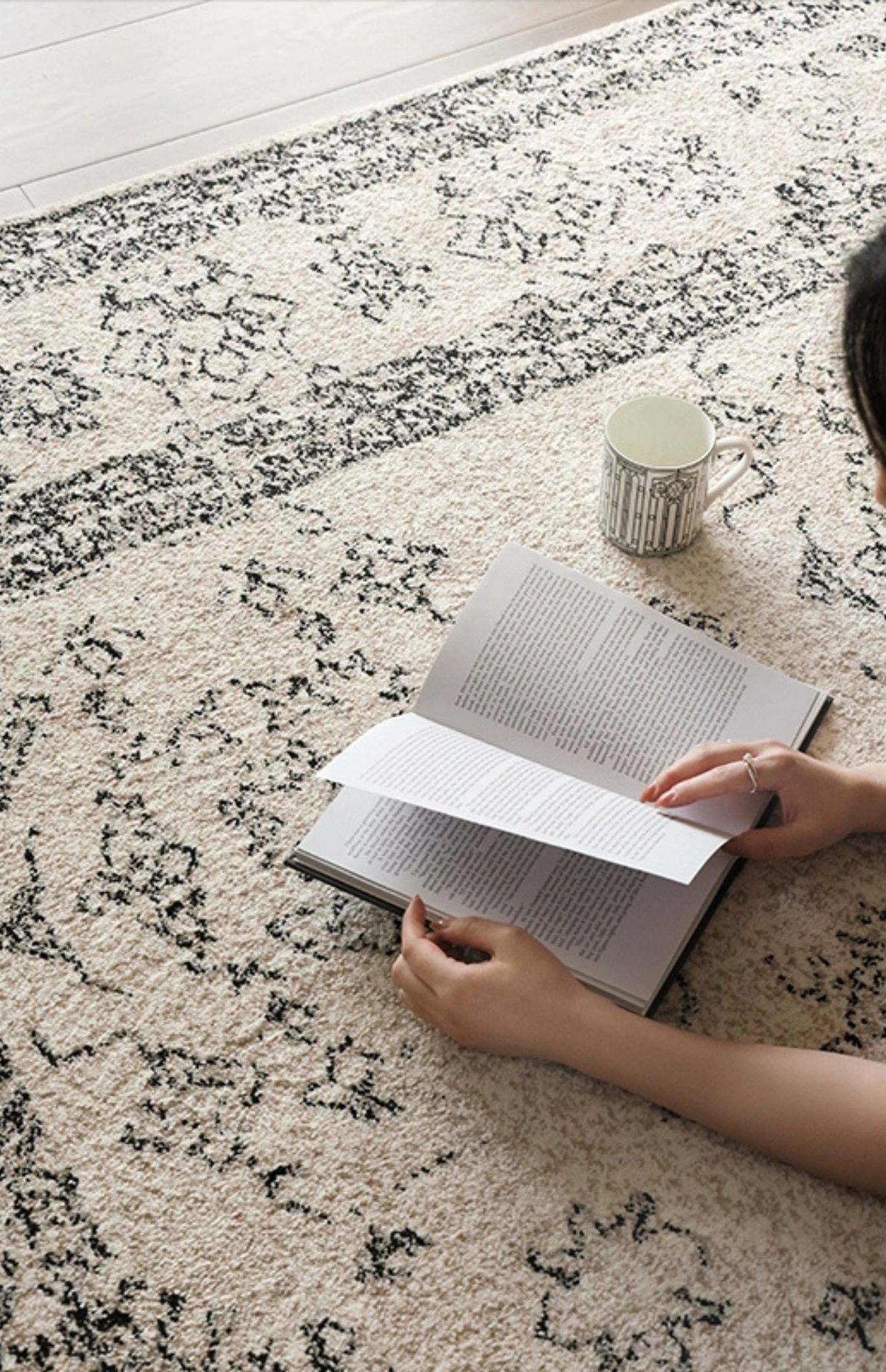 Provincial Daisy Waterproof Rug