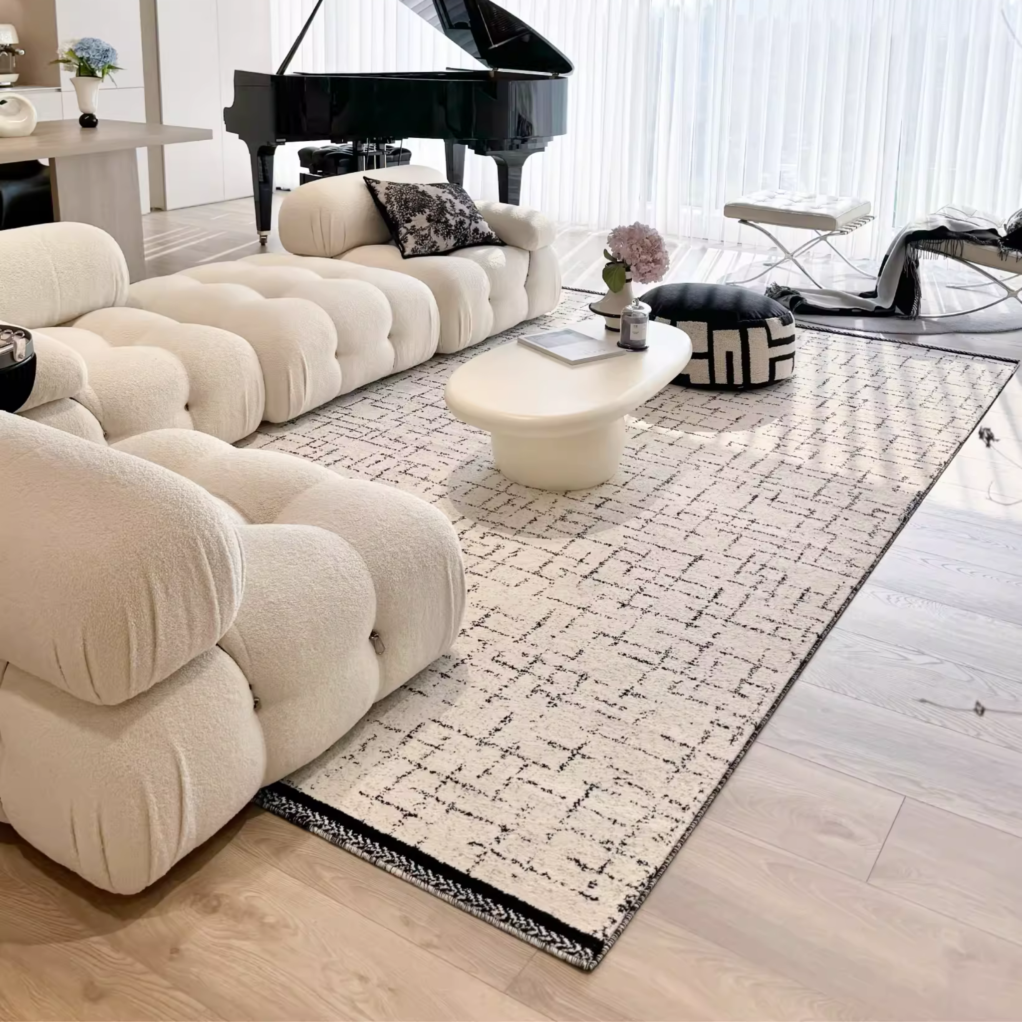 Maze Waterproof Rug