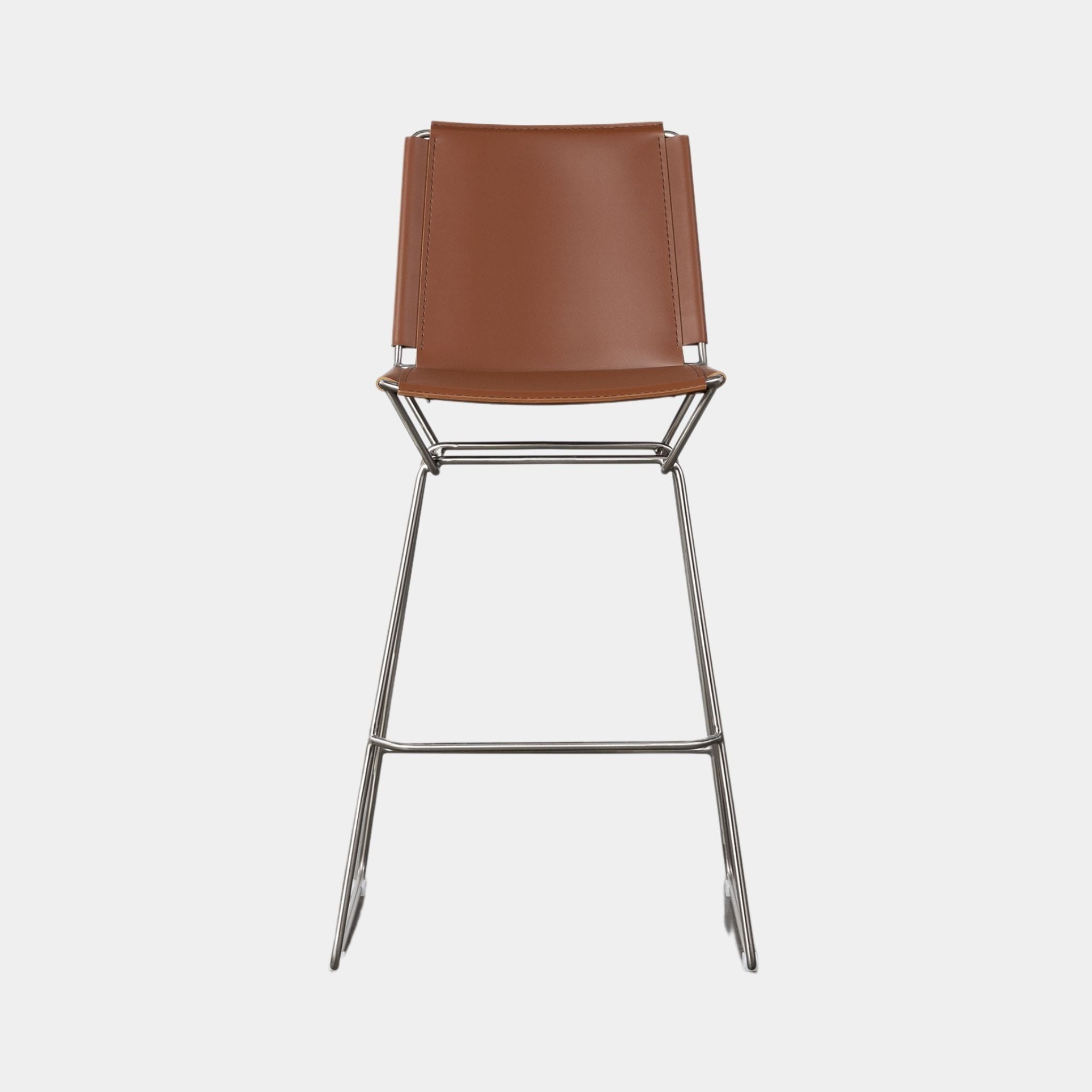 Braedan Leather Bar Stool