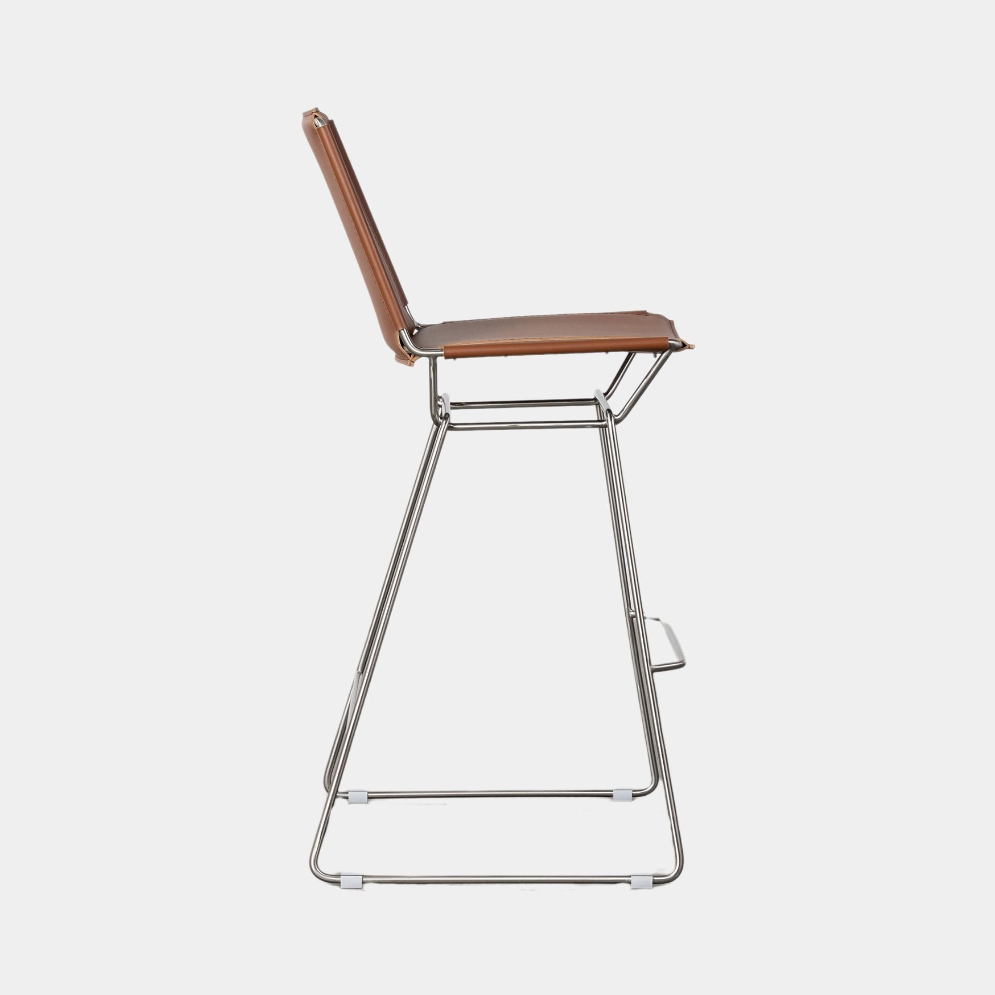 Braedan Leather Bar Stool