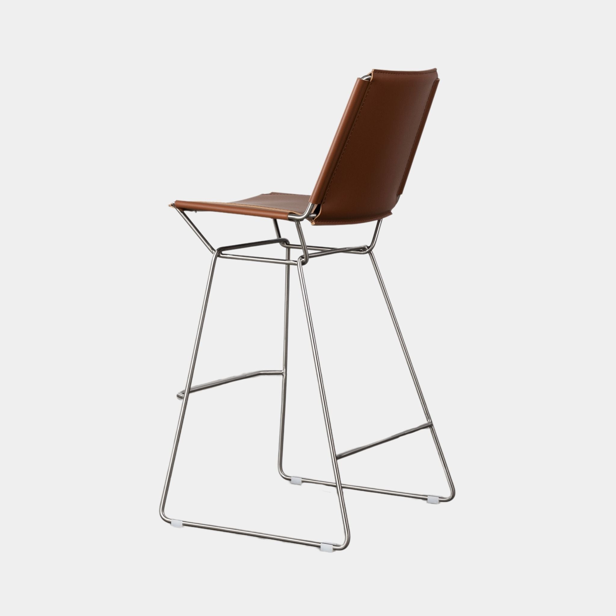 Braedan Leather Bar Stool