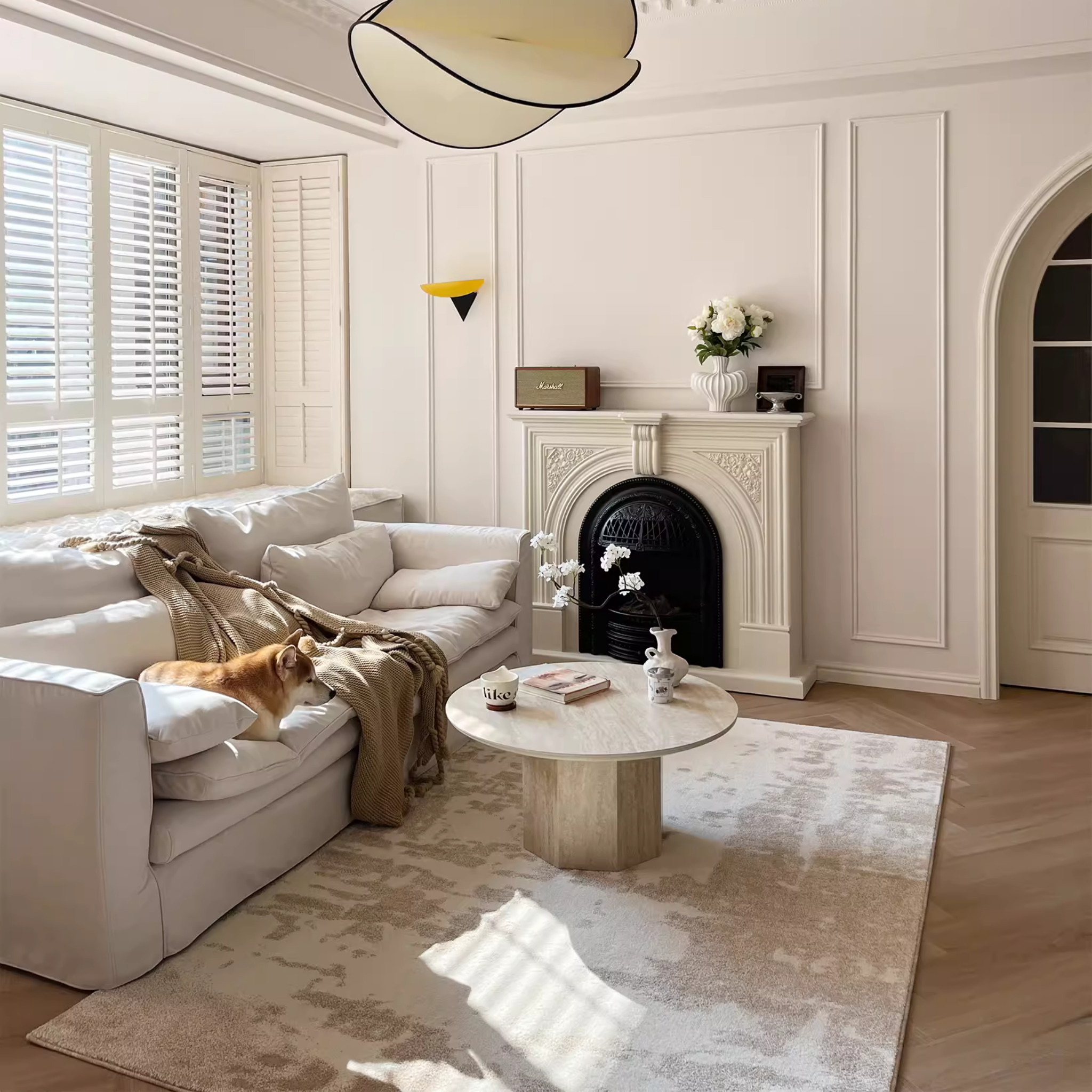 Paperbark Waterproof Rug