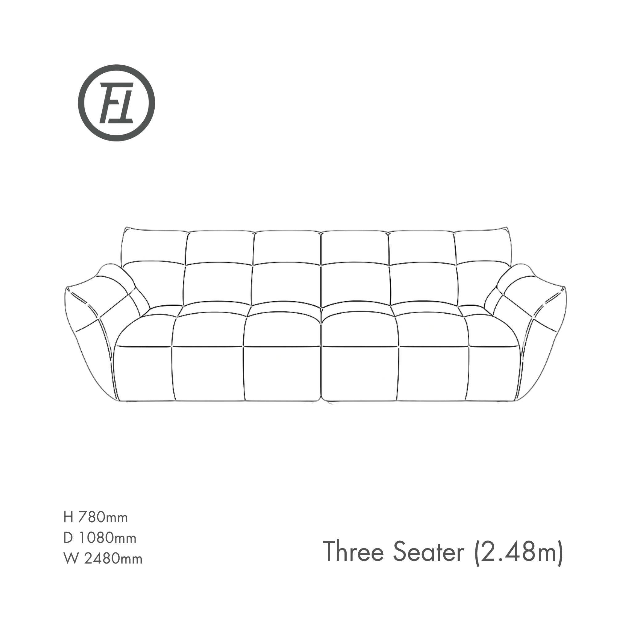 Lily Tufted Sofa - The Feelter