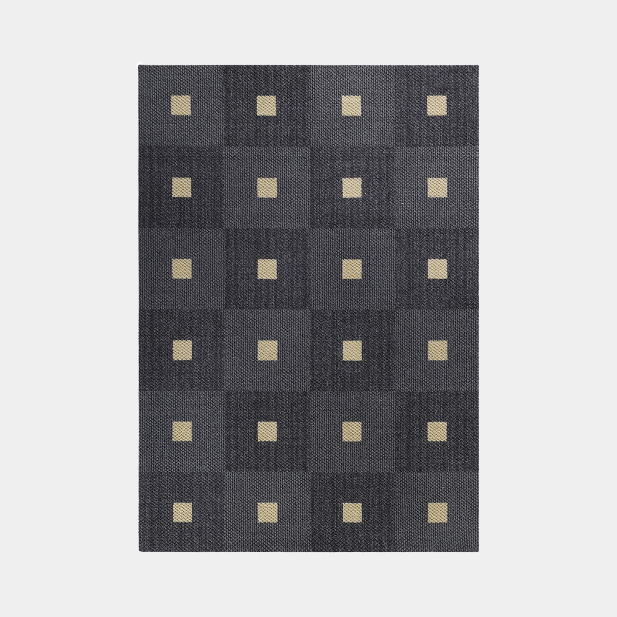 Pantheon Wool Rug | Charcoal - The Feelter