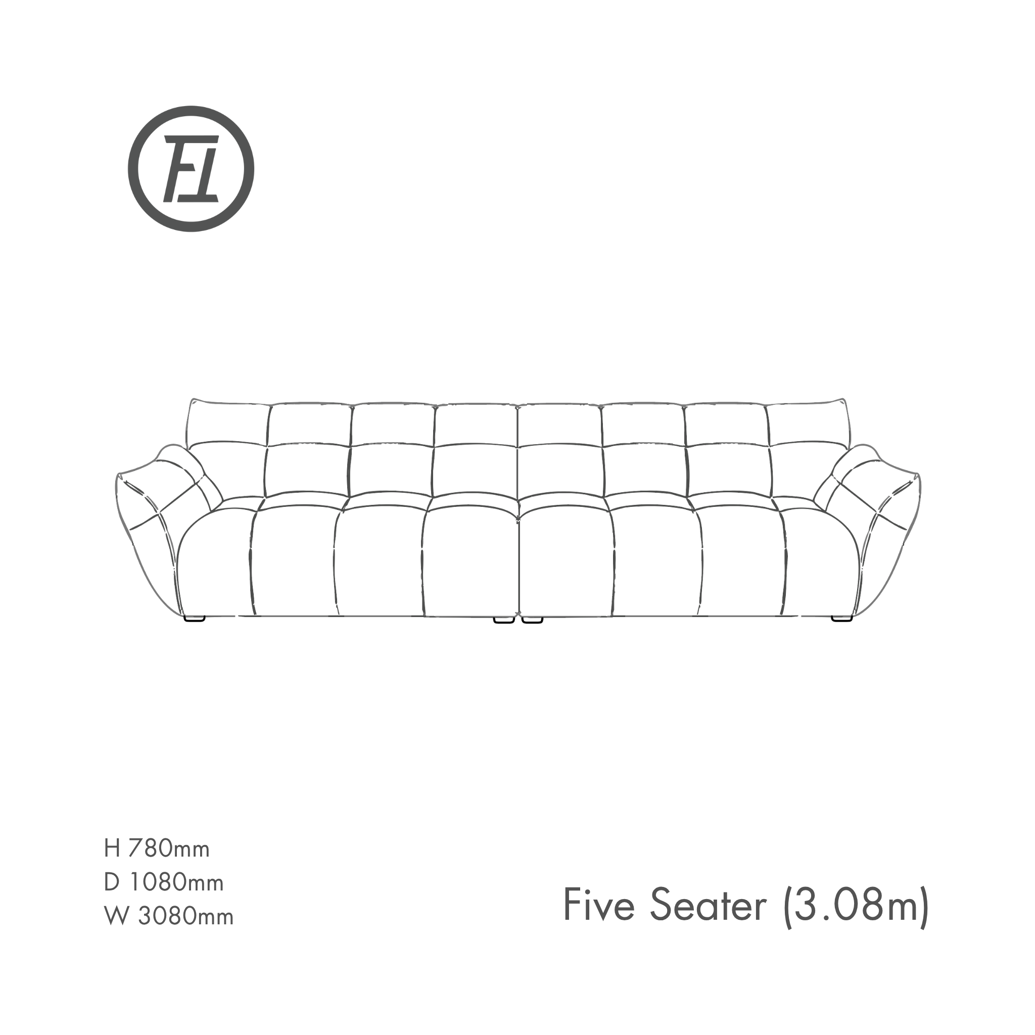 Lily Tufted Sofa - The Feelter