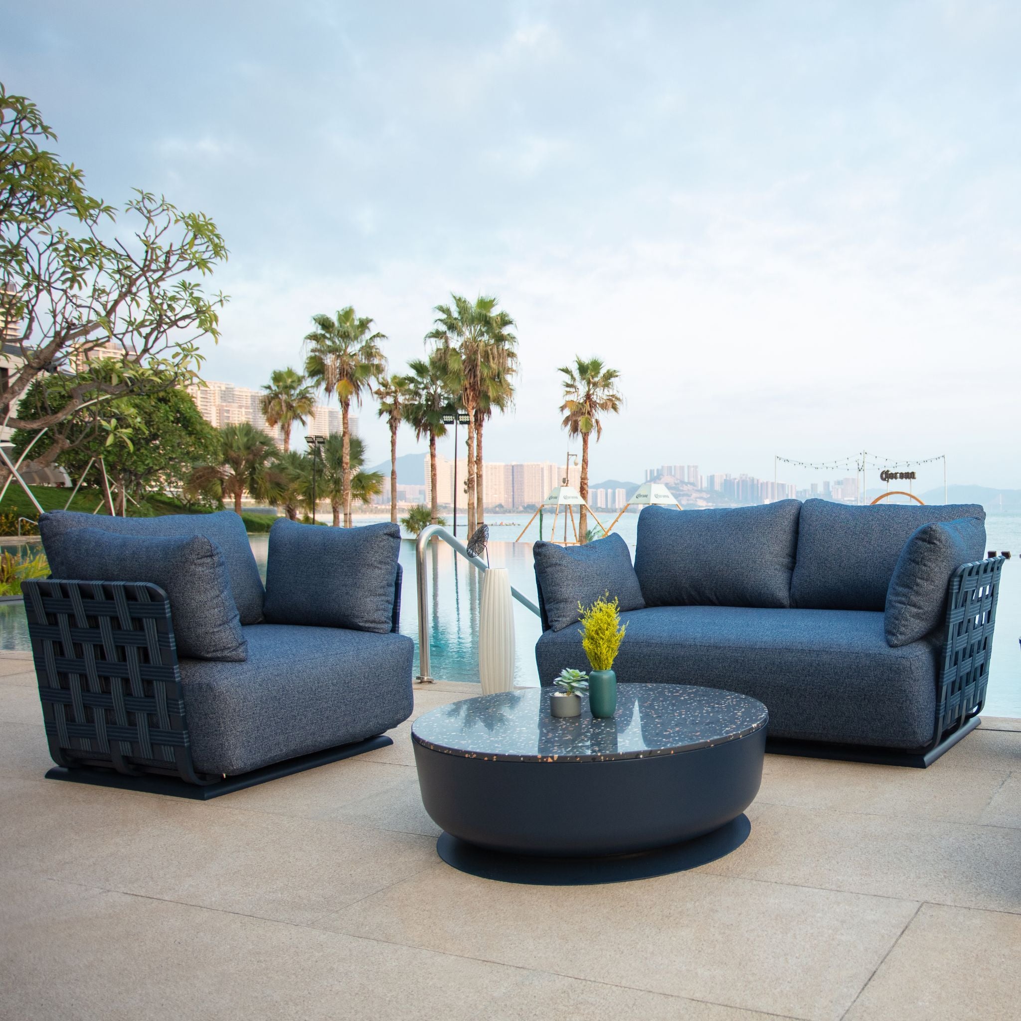 Clearance | Penguin Series | Outdoor Lounge Set - Single Sofa - The Feelter