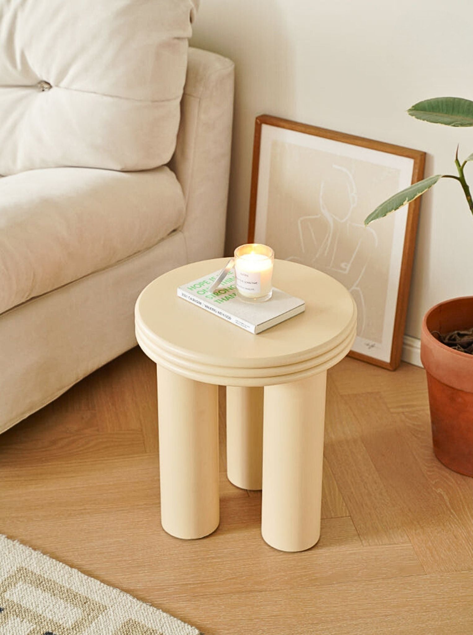 Scarlet Side Table