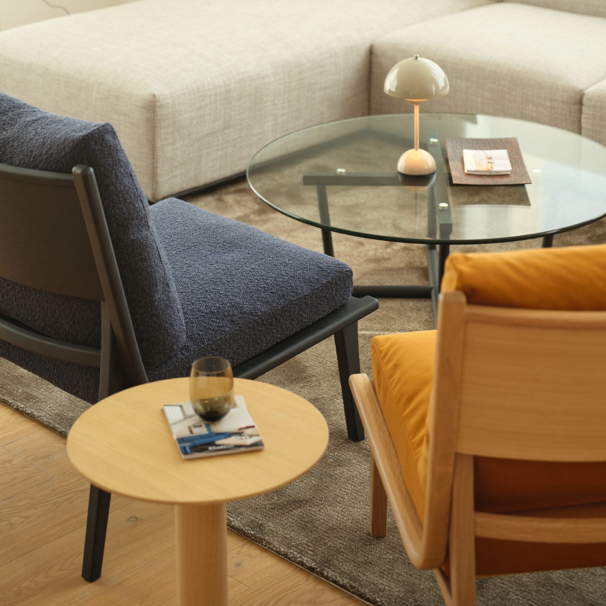 Fed Wooden Side Table - The Feelter