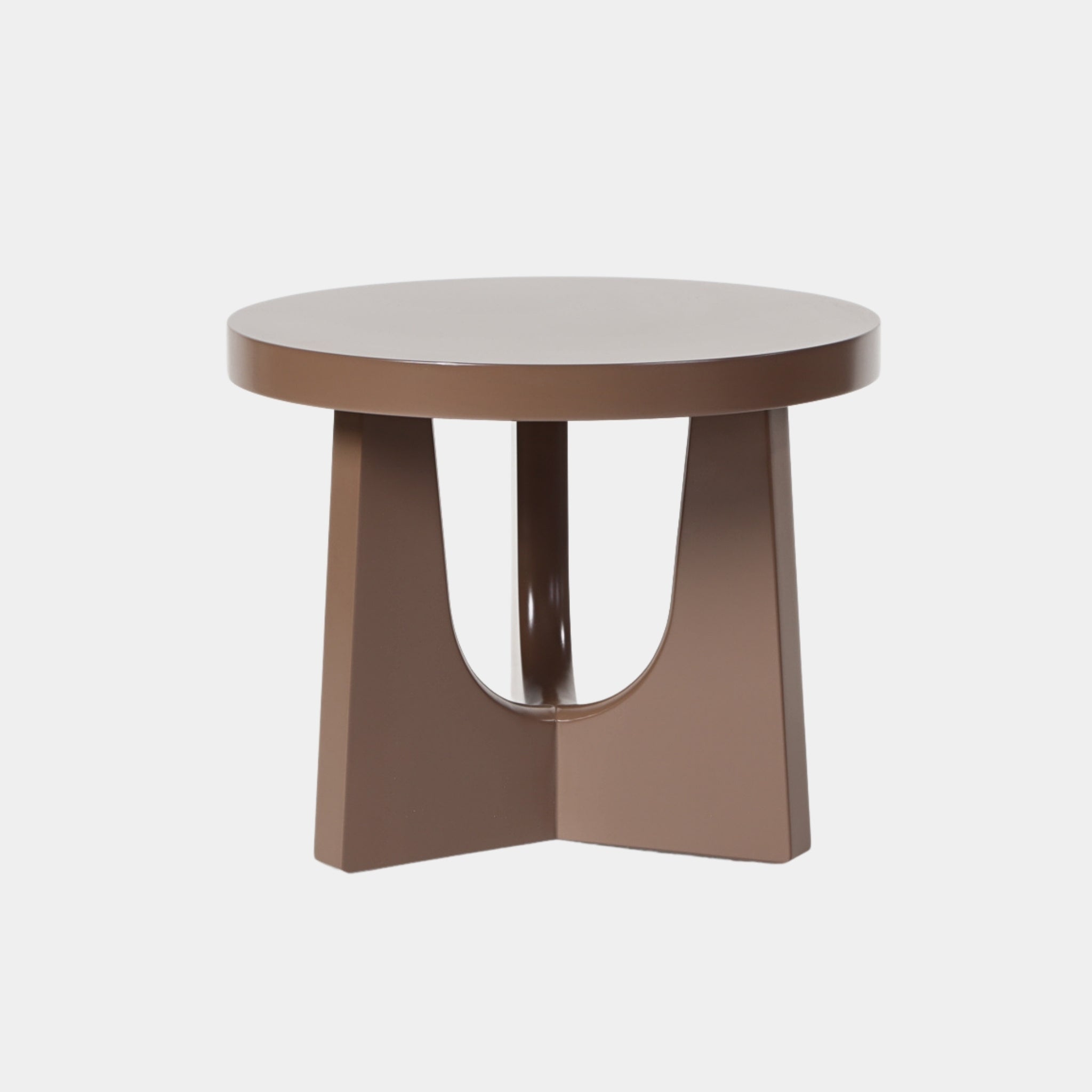 Geometric Side Tables - Gloss Lacquered Wood - The Feelter