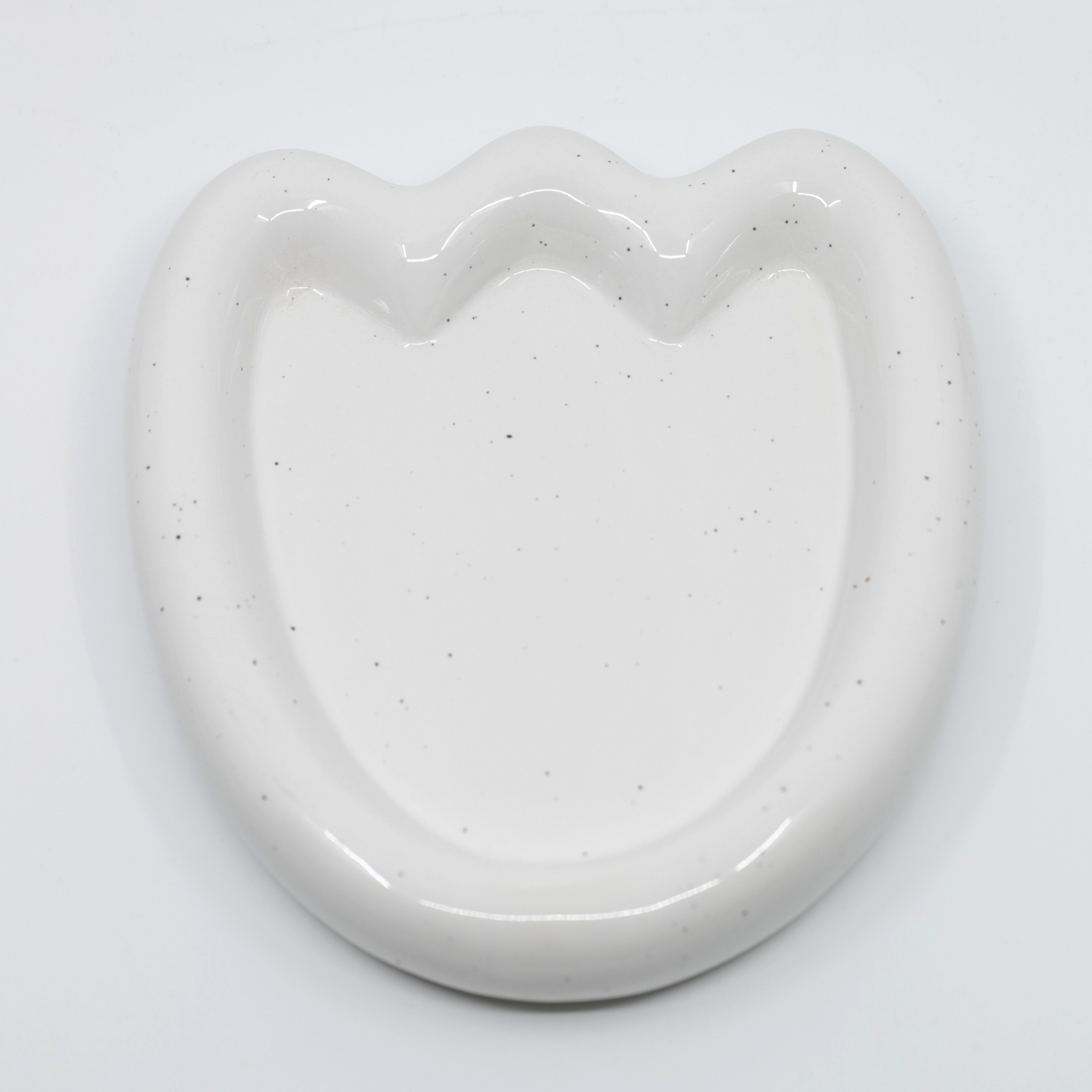 Footprint Shaped Speckled Plate - The Feelter