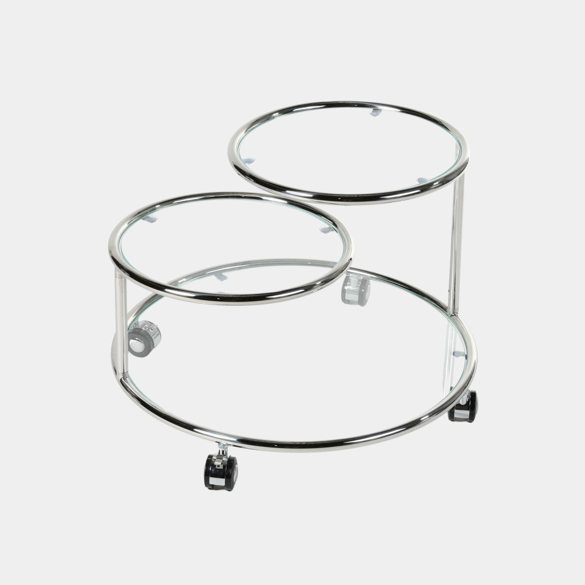 Glass Swivel Table