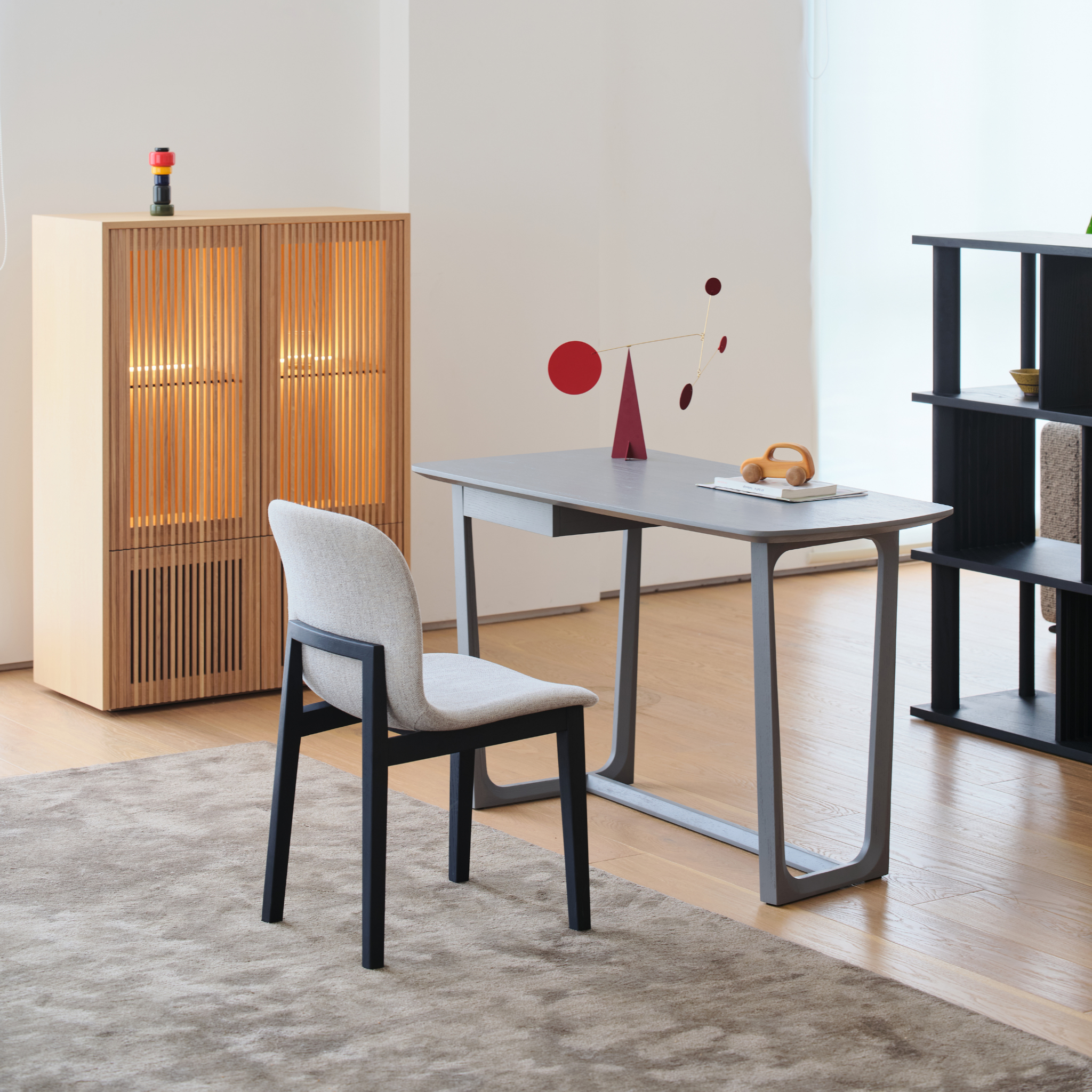 Ann Upholstered Wooden Dining Chair - The Feelter