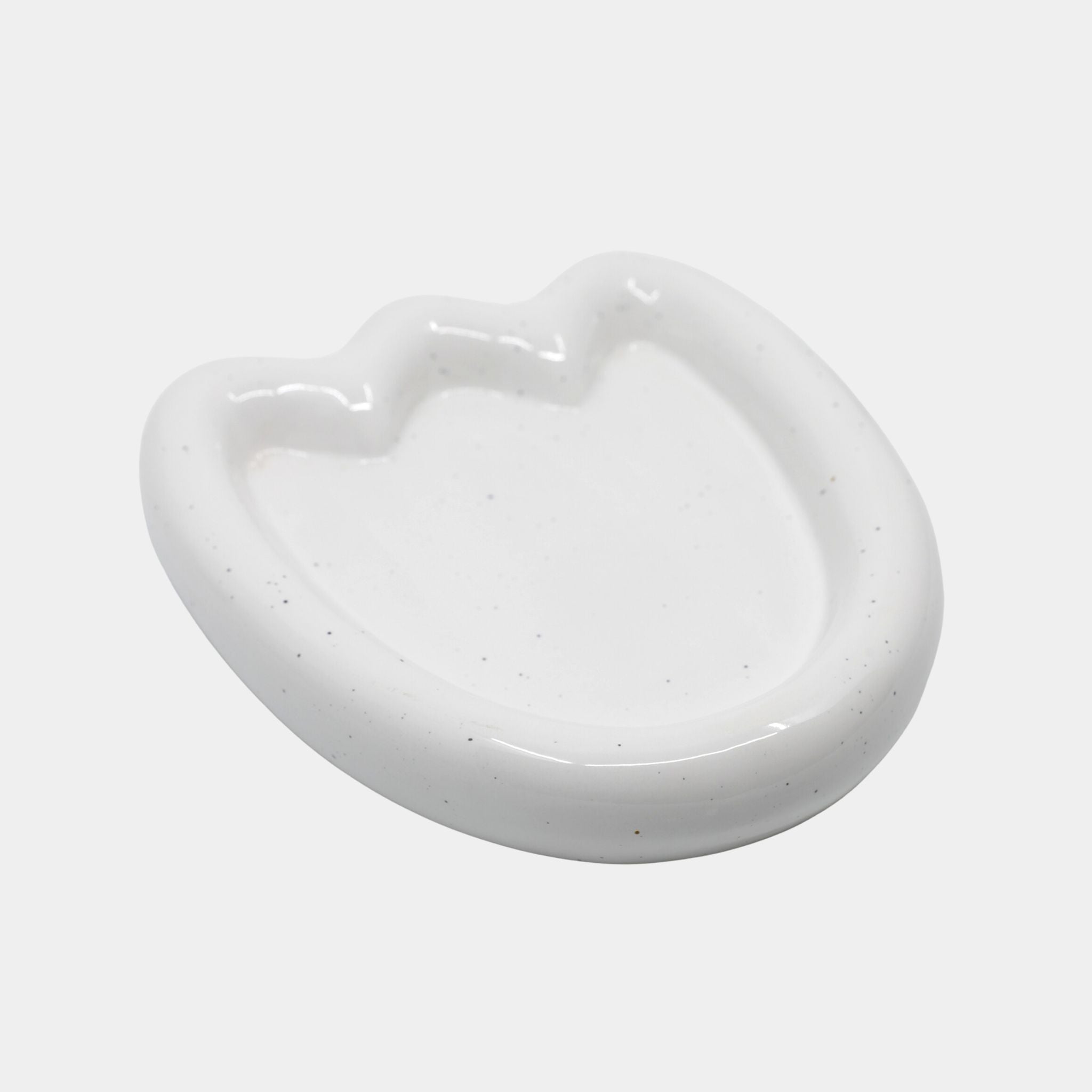 Footprint Shaped Speckled Plate - The Feelter