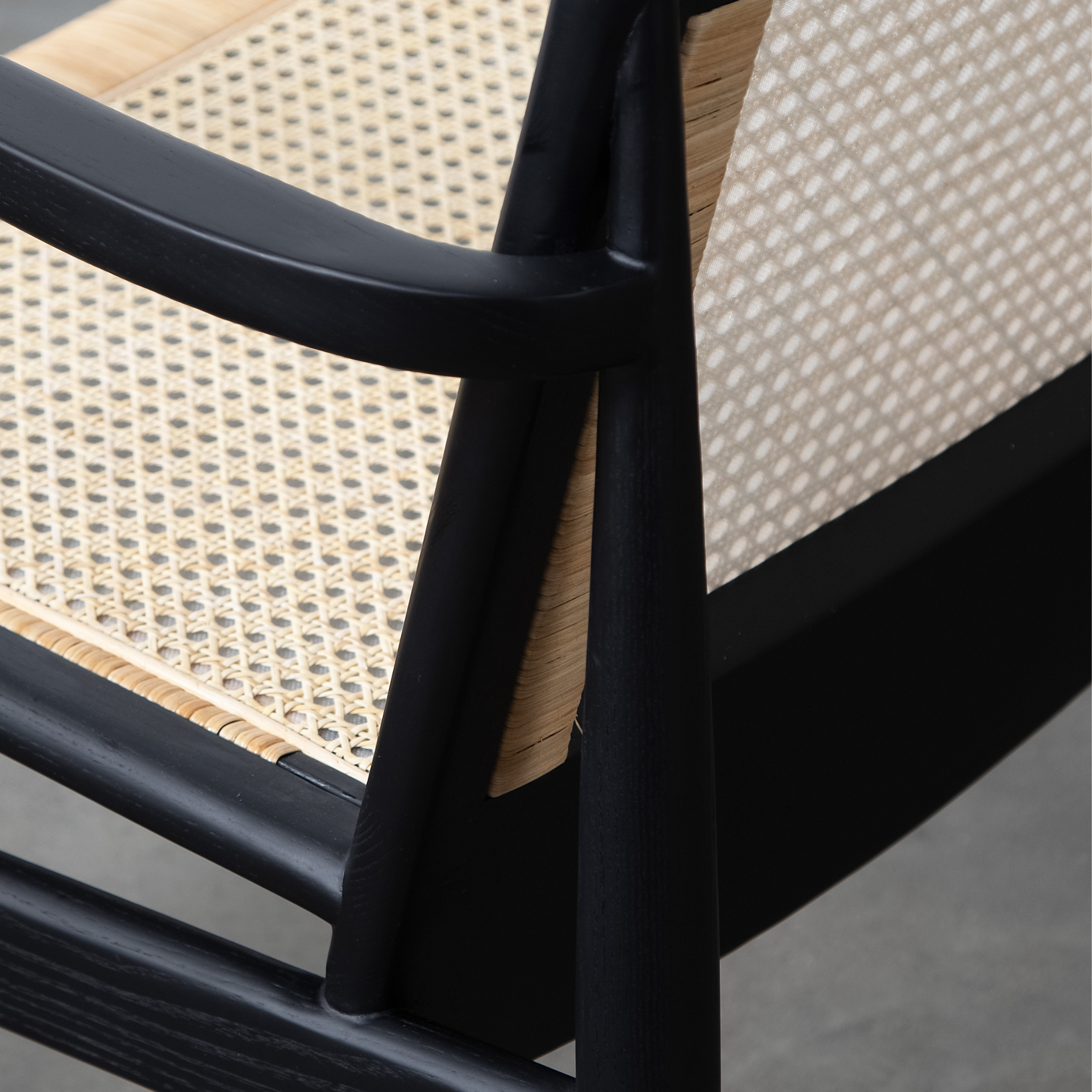 Johnson Rattan Lounge Chair