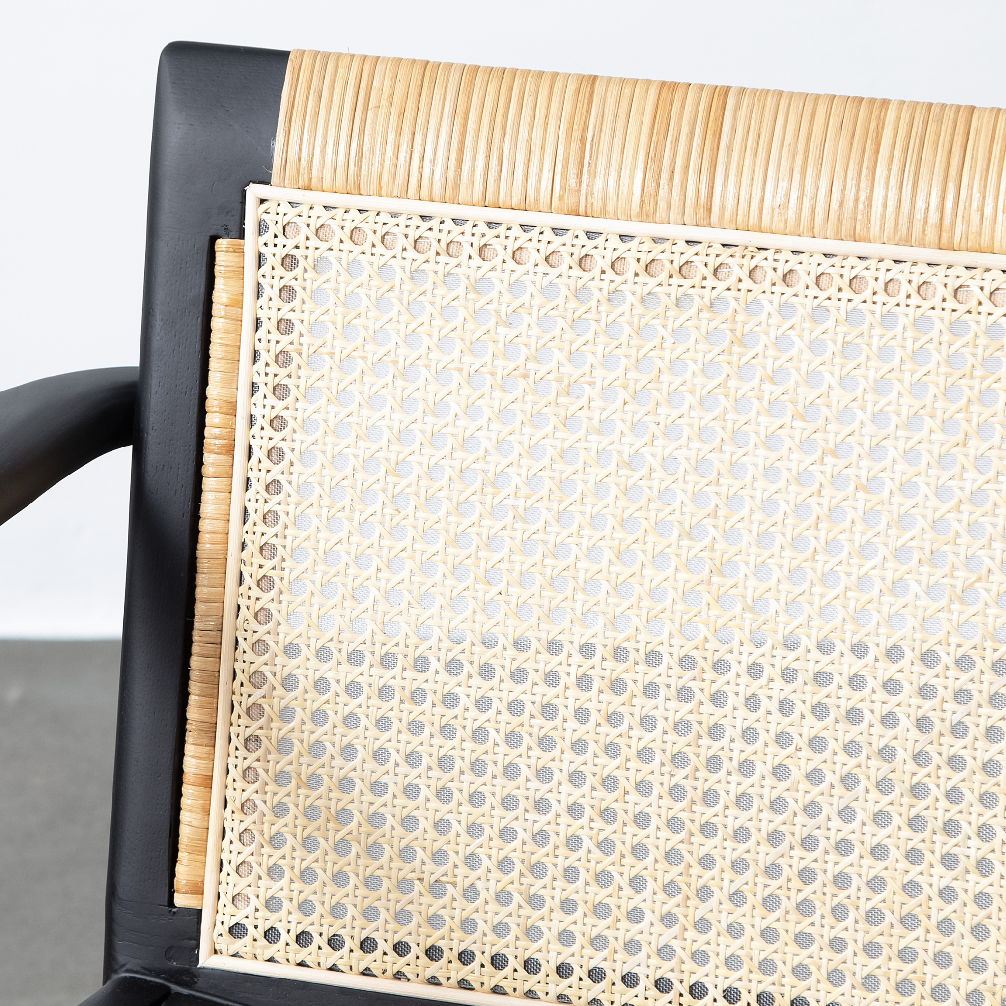 Johnson Rattan Lounge Chair