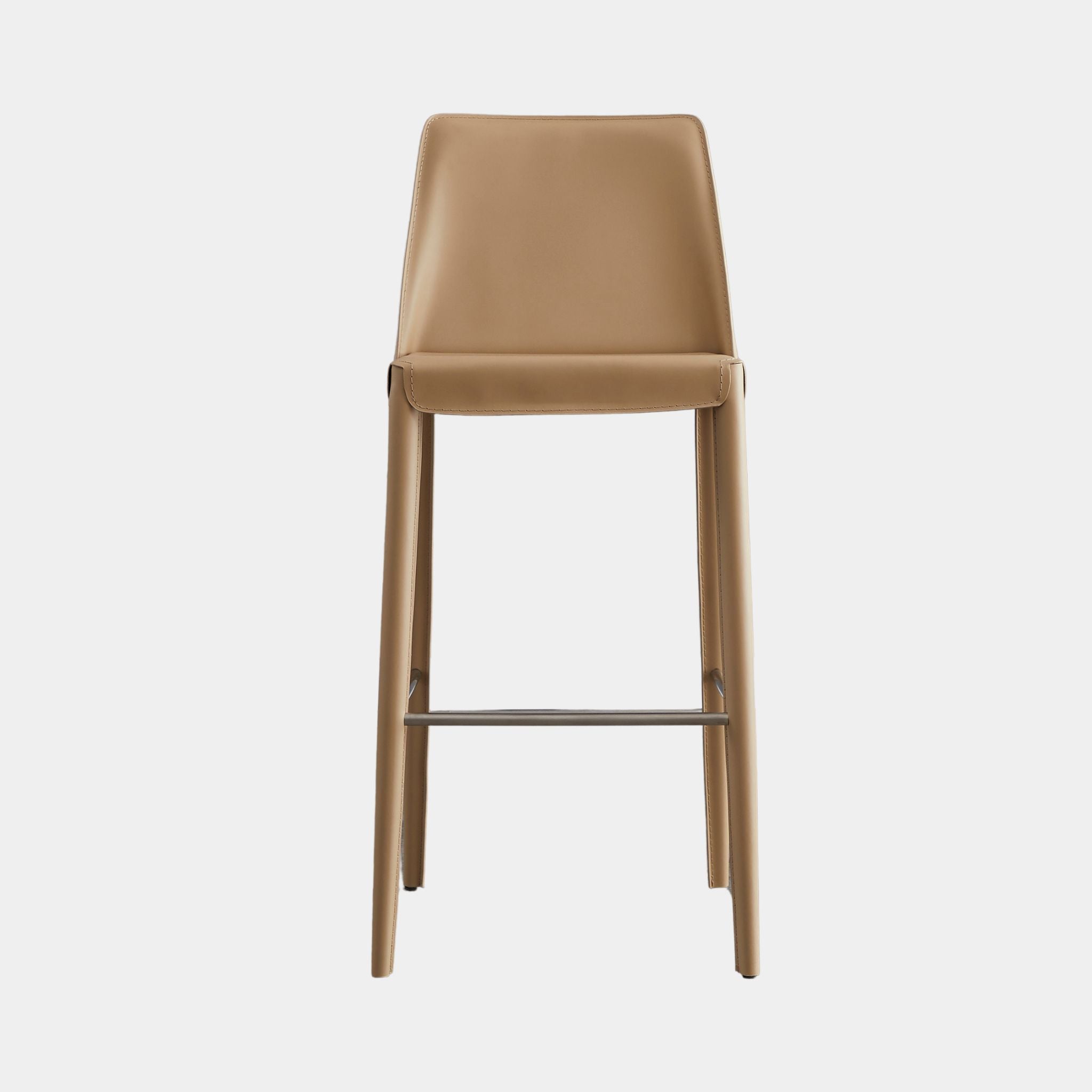Henry Leather Bar Stool - The Feelter