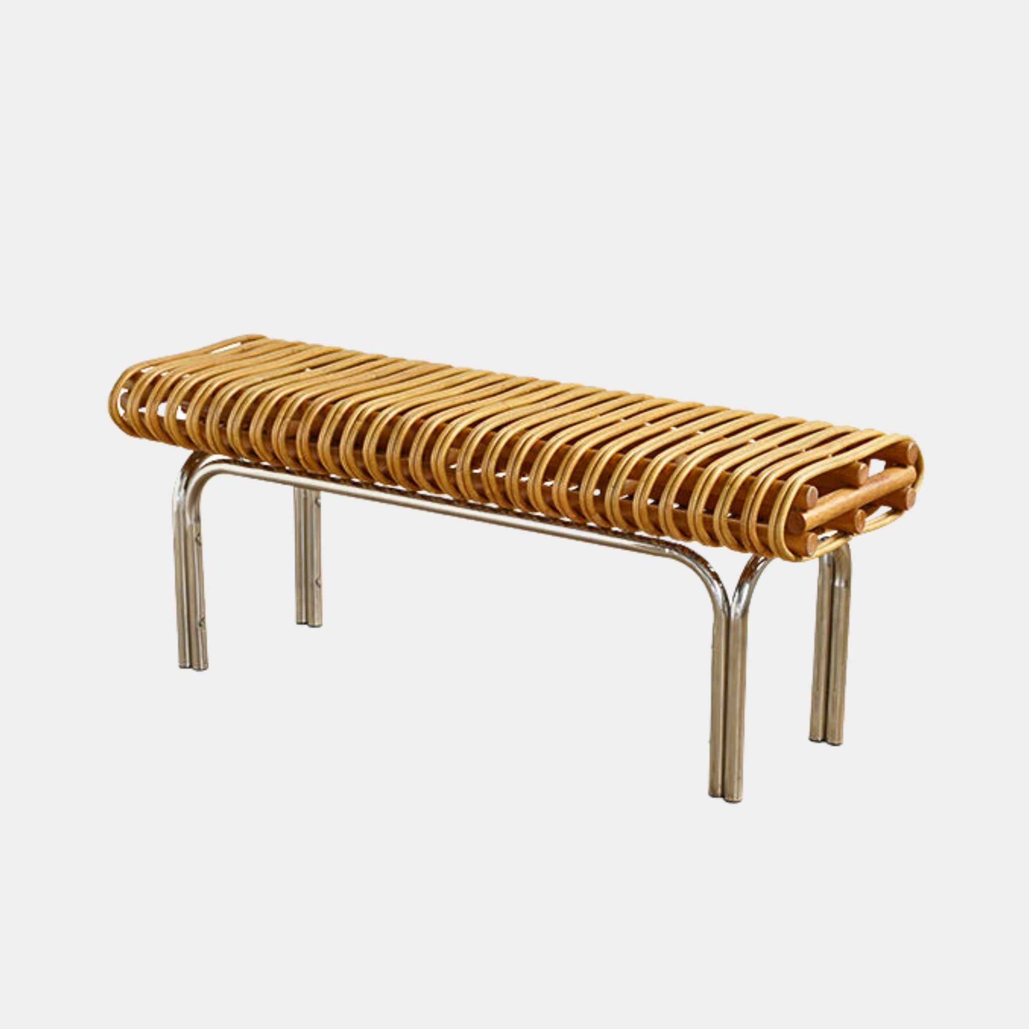 Rattan Bench