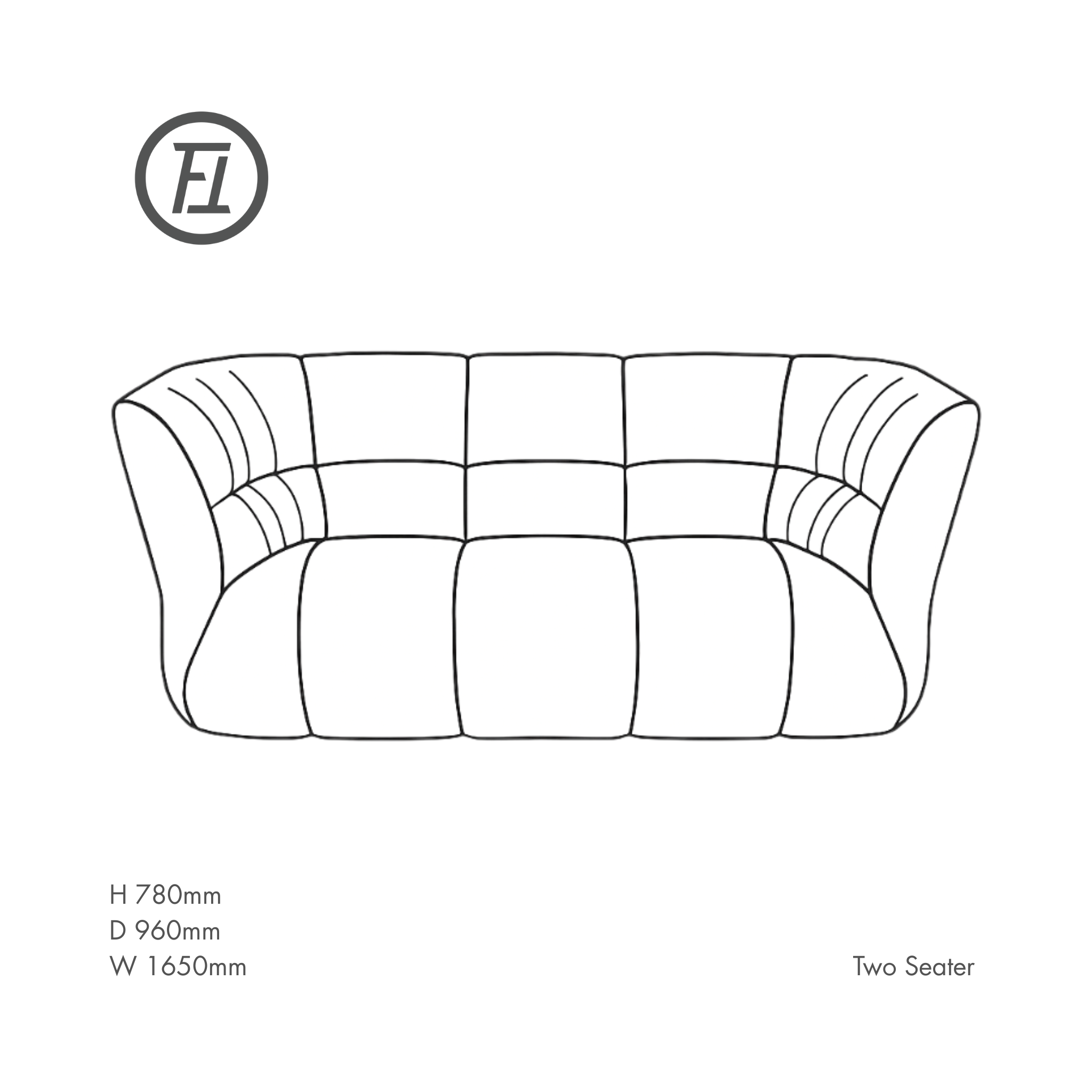 Slouch Foam Sofa - The Feelter