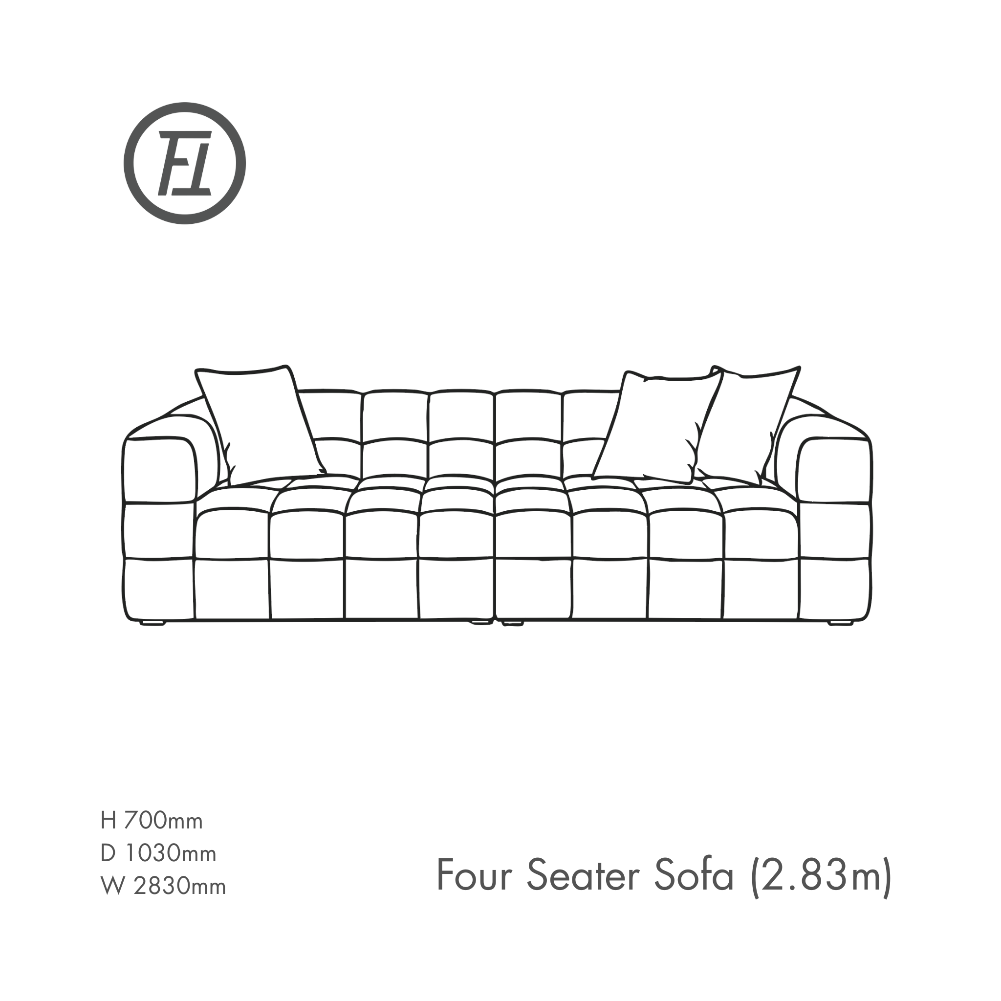 Ruka Tufted Sofa - The Feelter