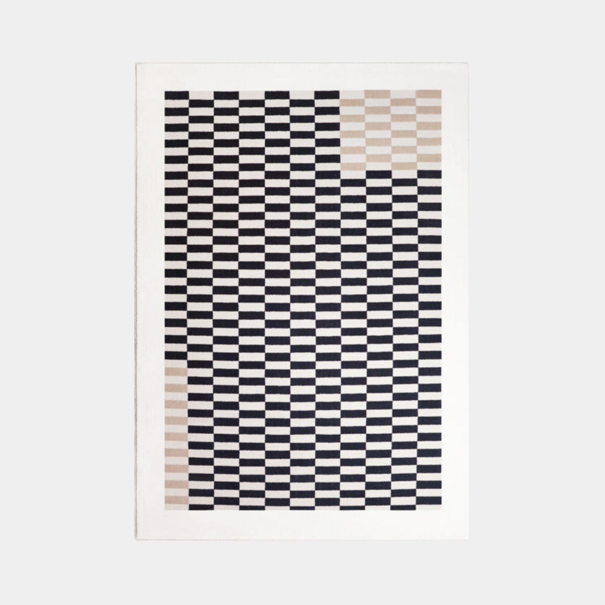 Chessboard Wool Rug