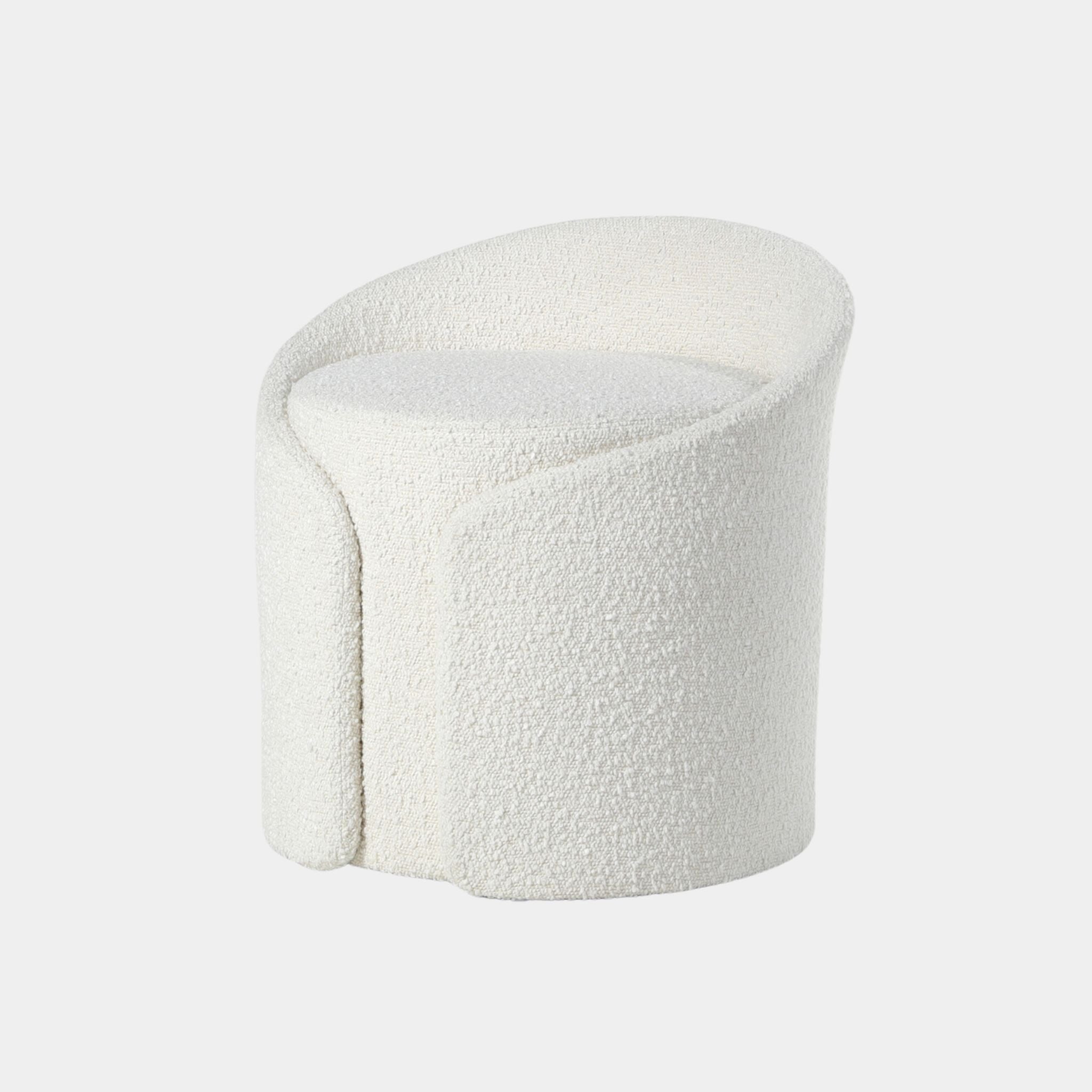 Flower Core Boucle Stool - The Feelter