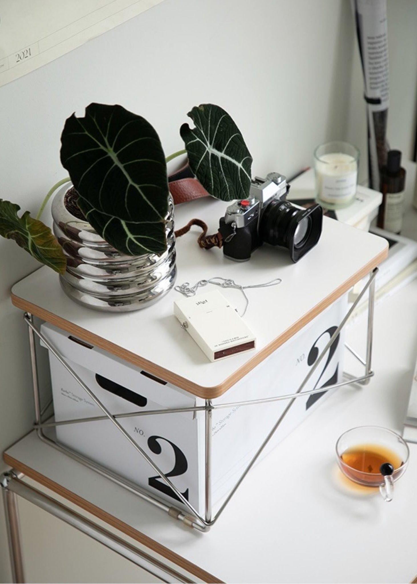 Compact Utility Side Table