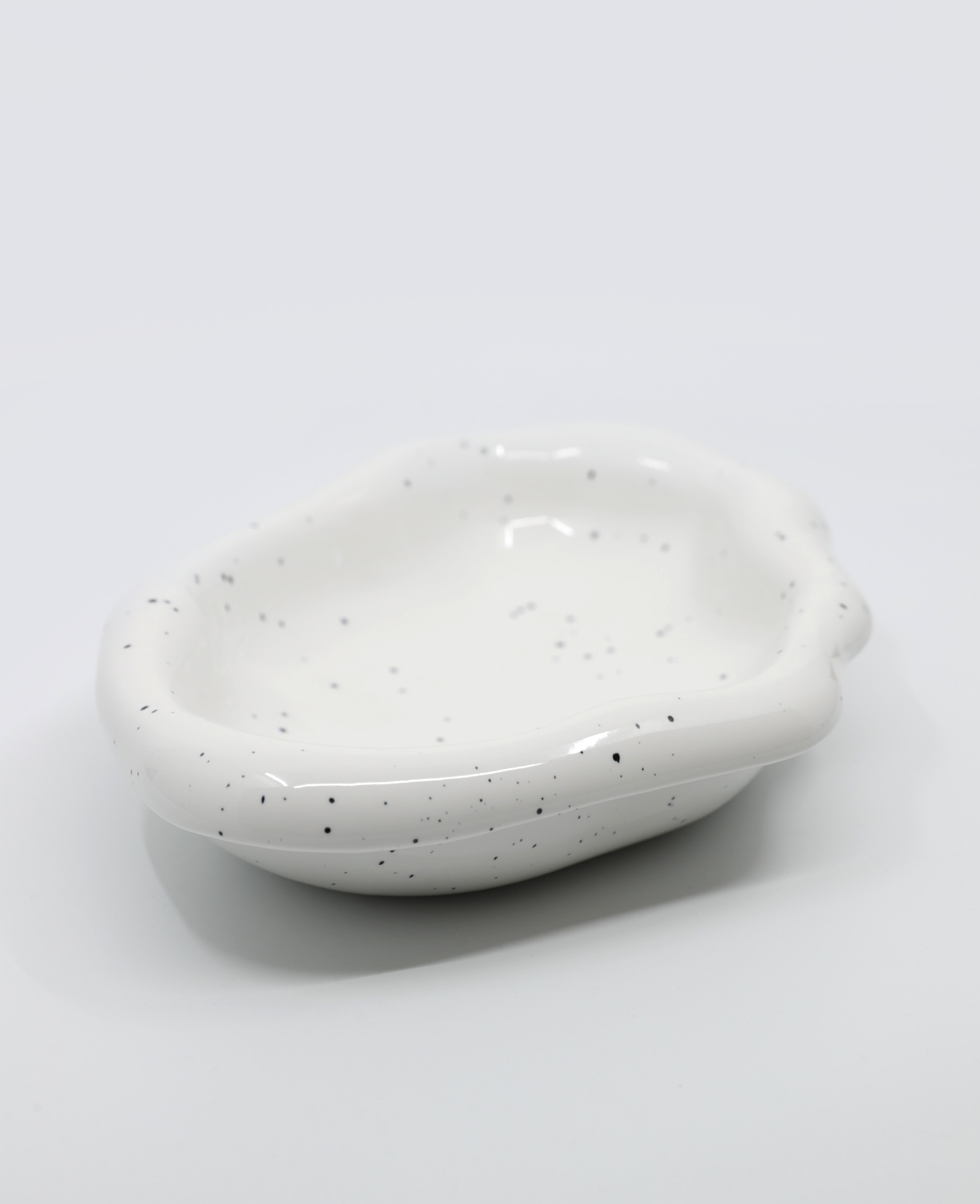 Warbled Ceramic - Small Speckled Bowl