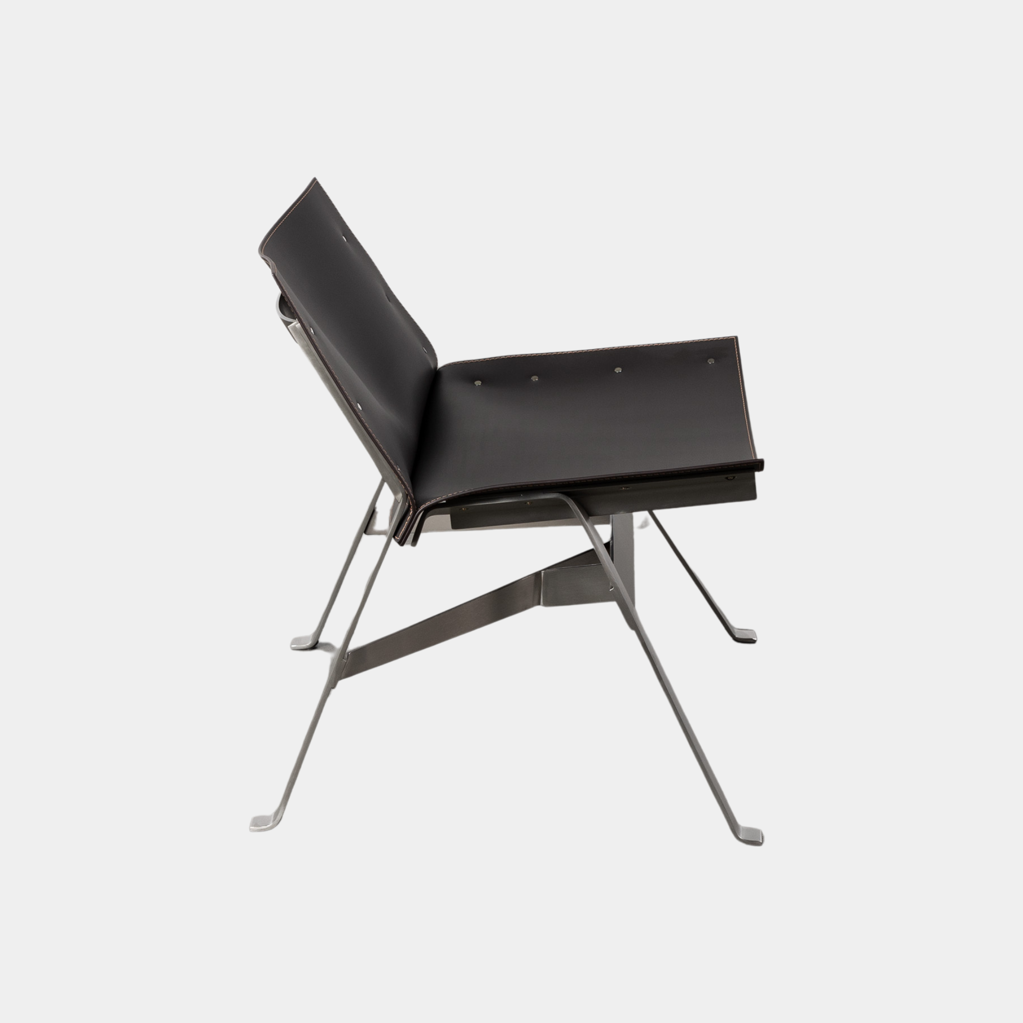 Crane Leather Lounge Chair