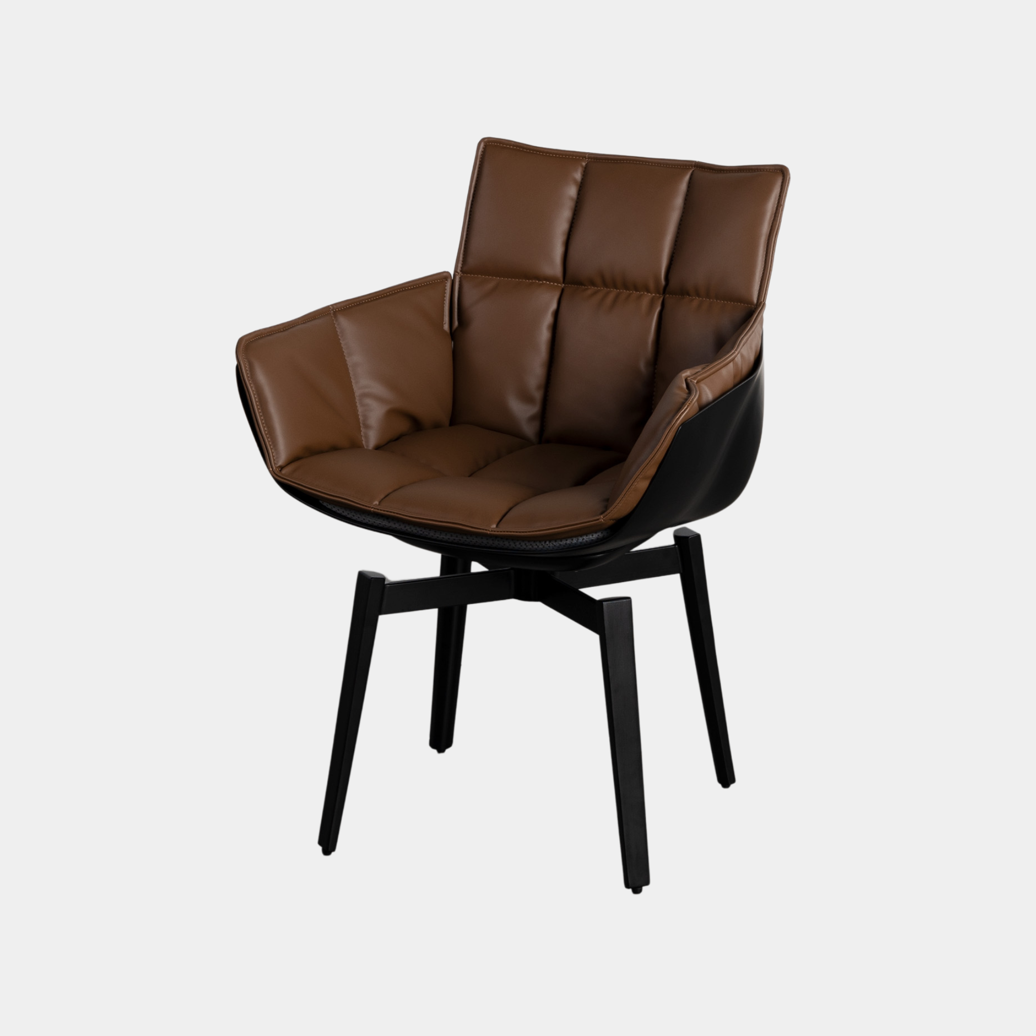 Marion Rotating Leather Chair