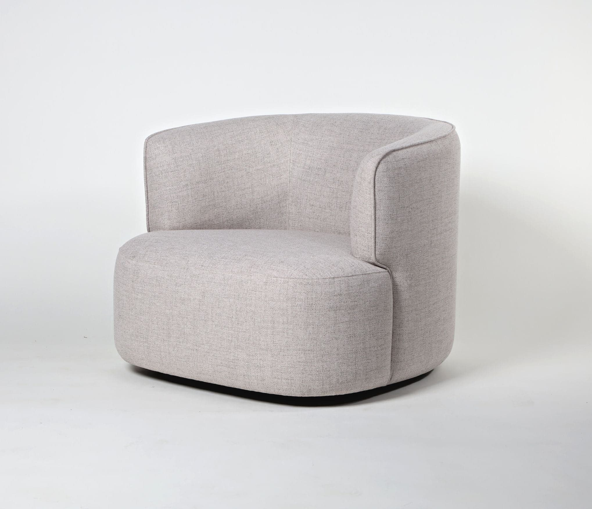 Cream Heb Swivel Armchair