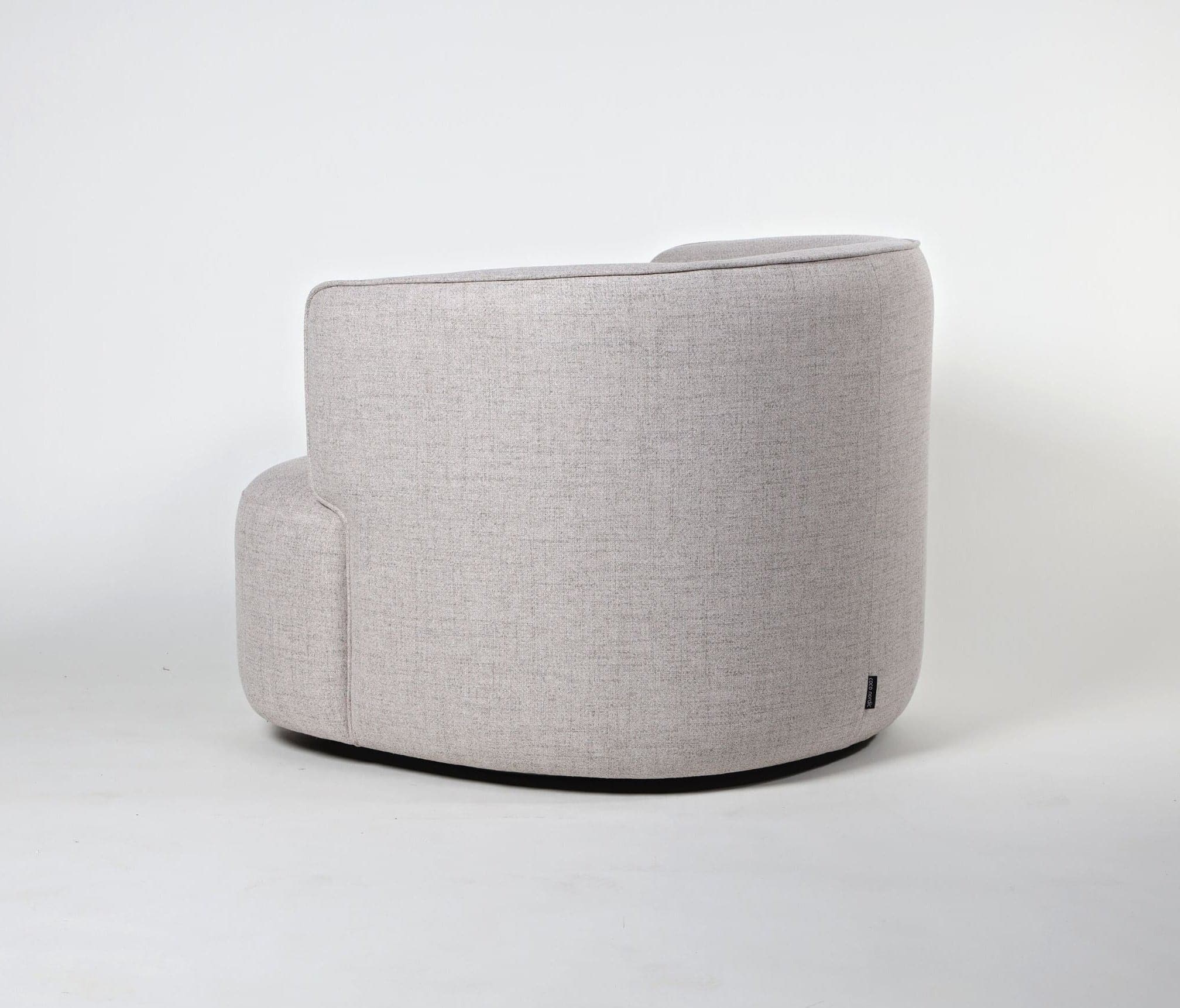 Cream Heb Swivel Armchair