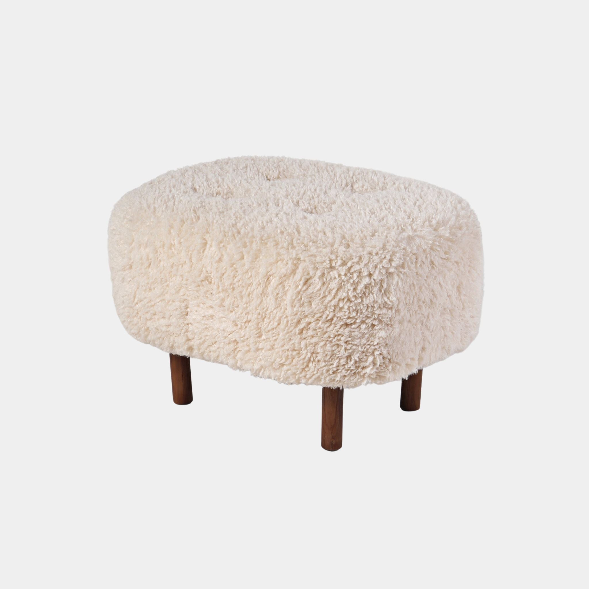 Agnes Wool Armchair - Long Hair Standard | The Feelter