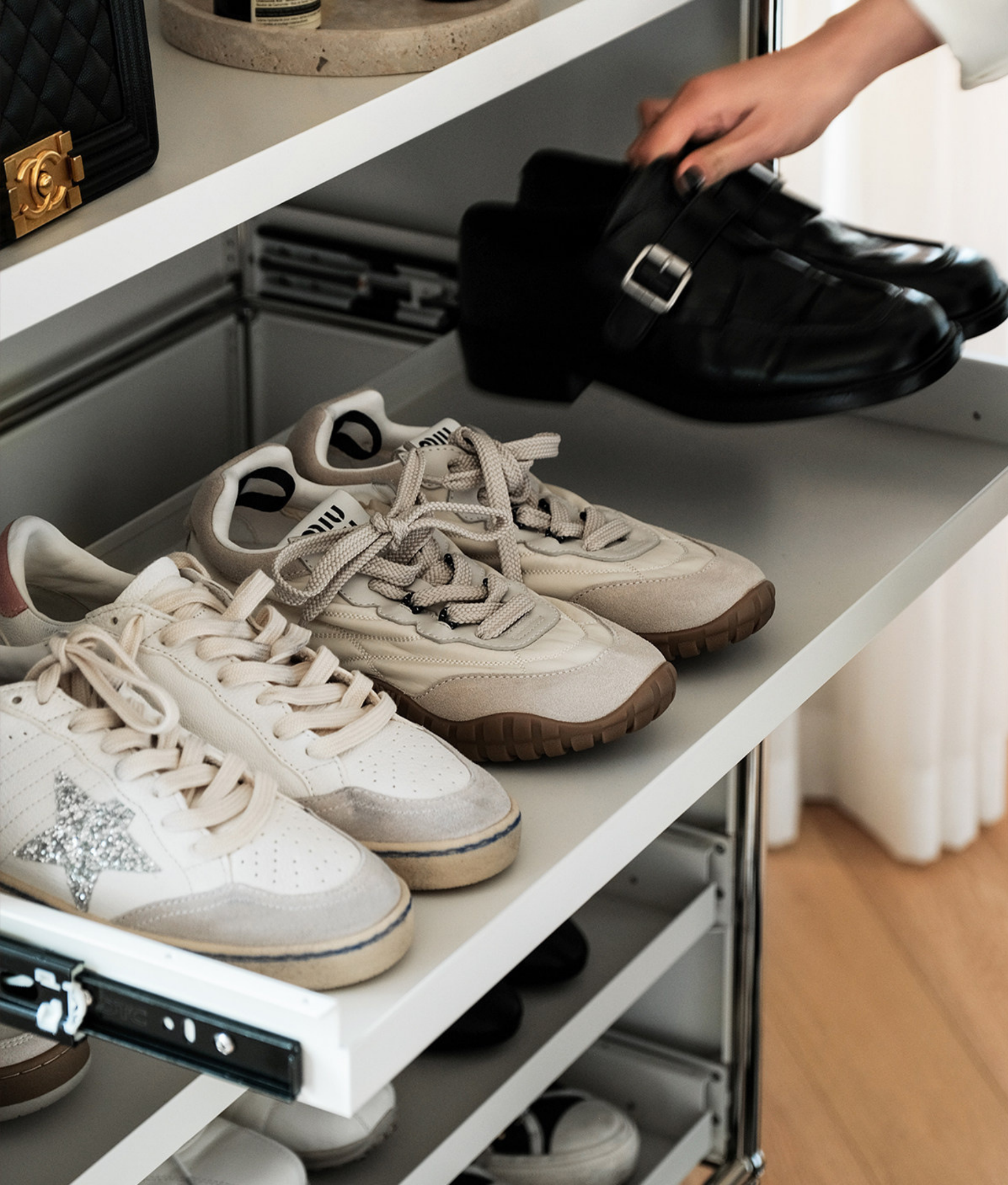 Form Series | Pull-Out Shoe Storage Unit