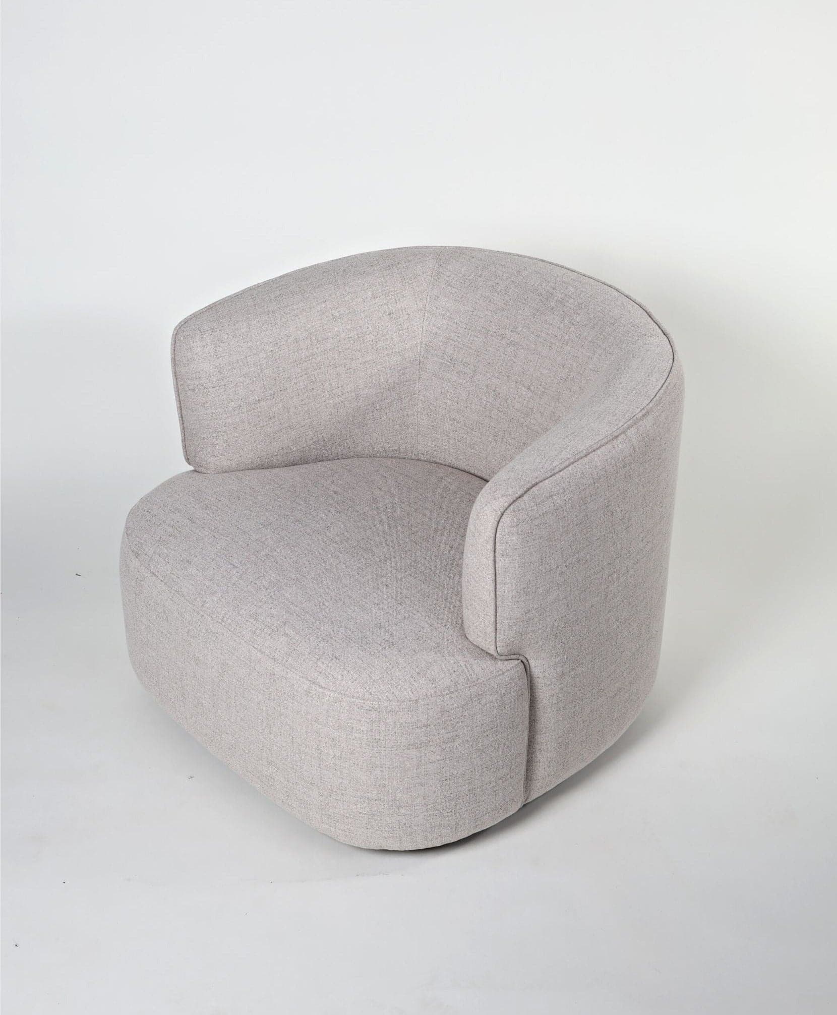 Cream Heb Swivel Armchair