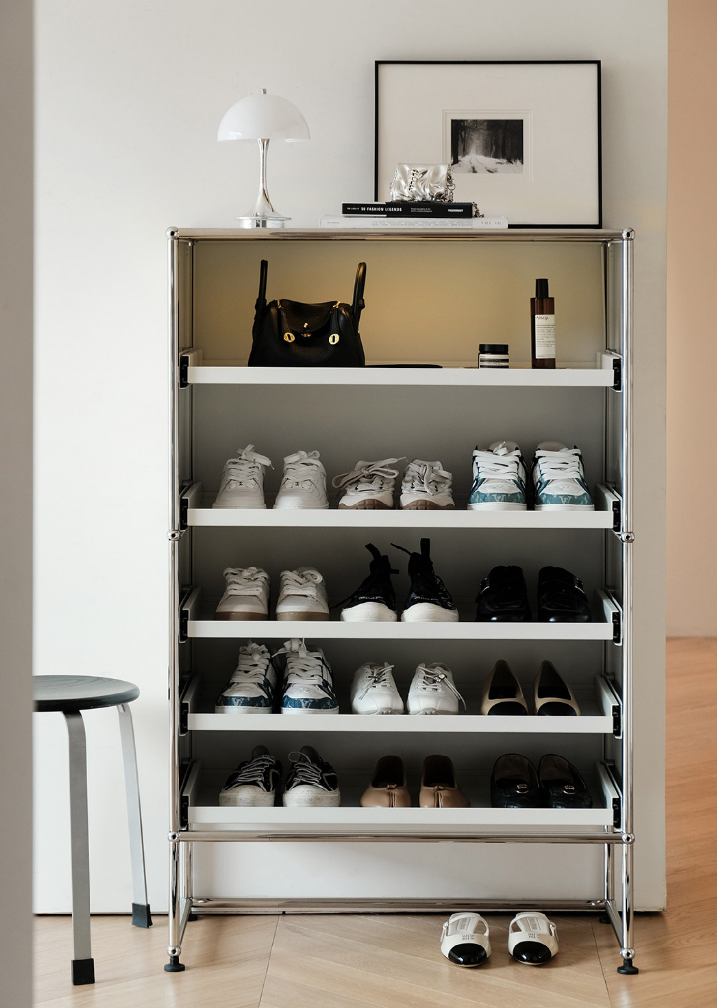 Form Series | Pull-Out Shoe Storage Unit