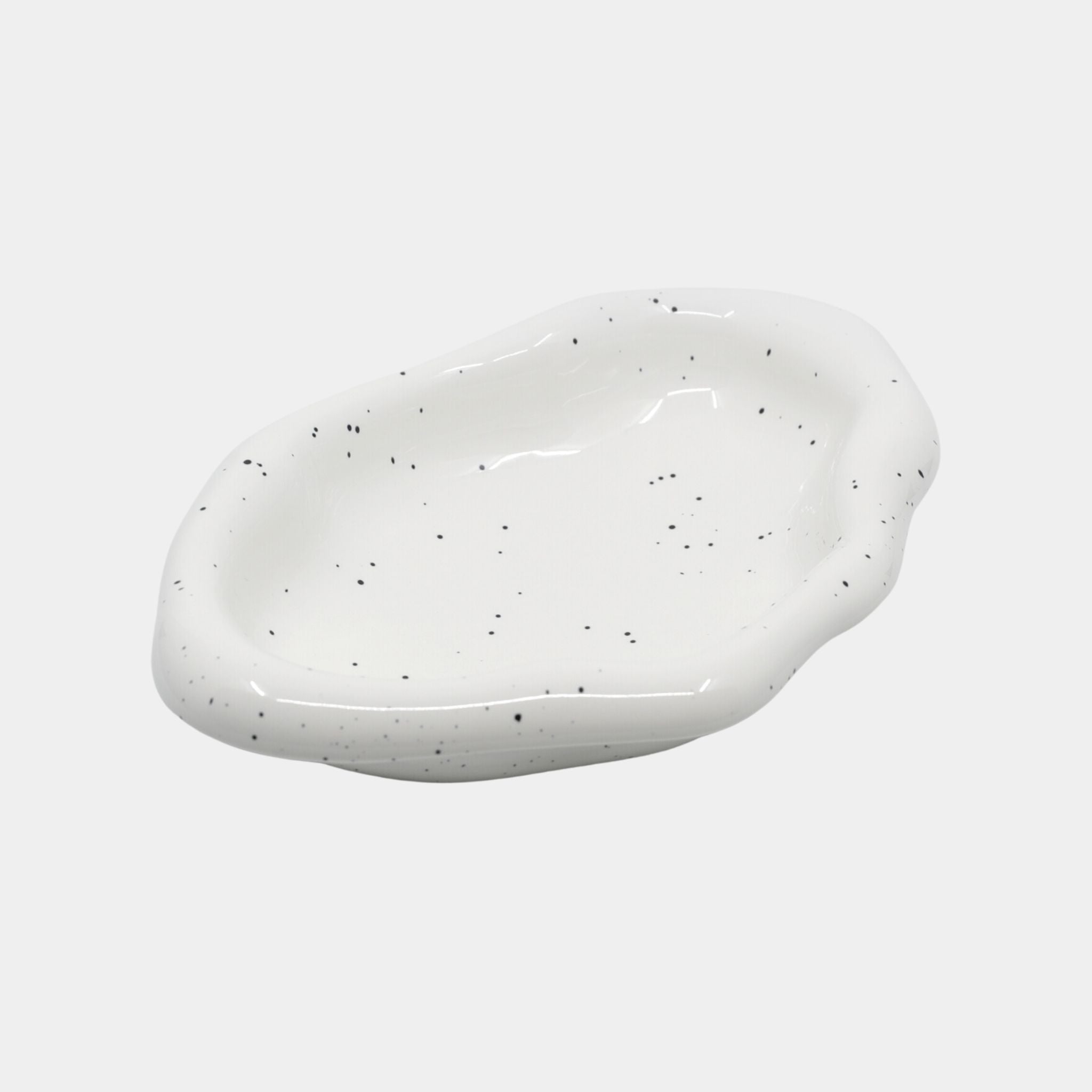 Warbled Ceramic - Large Speckled Bowl - The Feelter