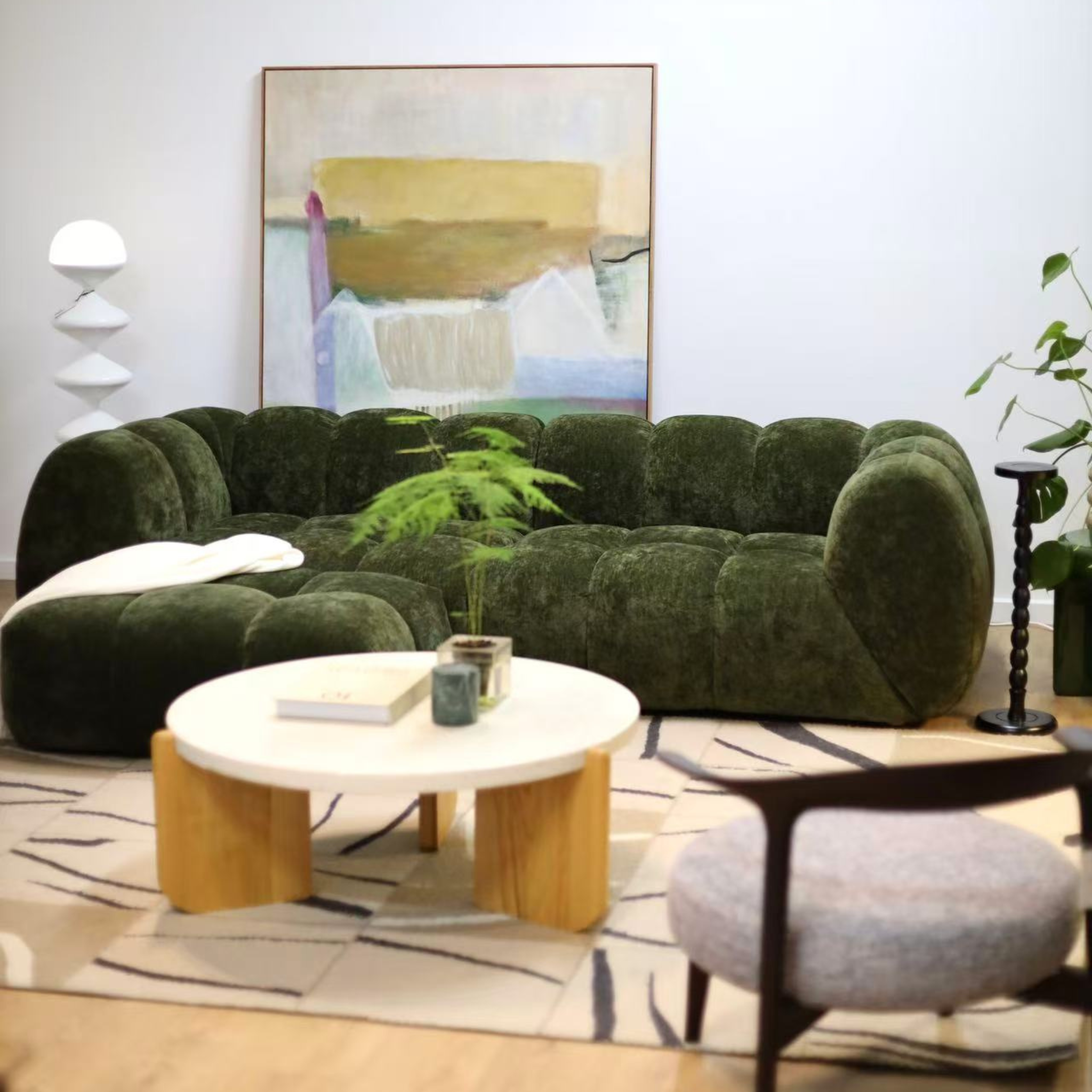 Ruka Tufted Sofa