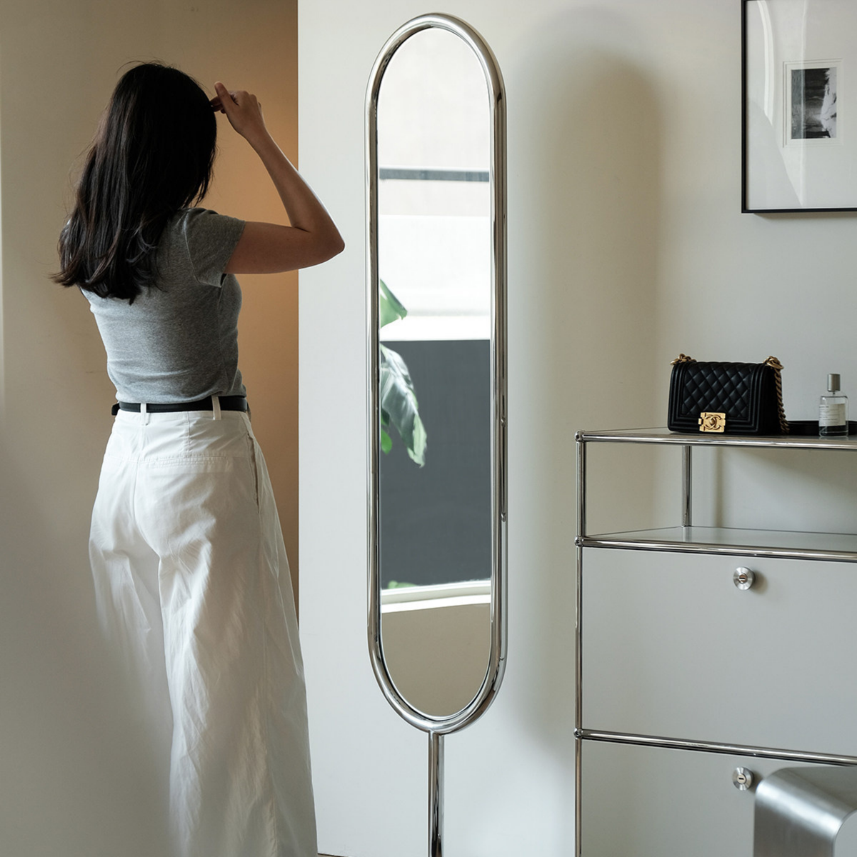 PENDING PACKAGING CHECK Shuttle Chrome Mirror - The Feelter