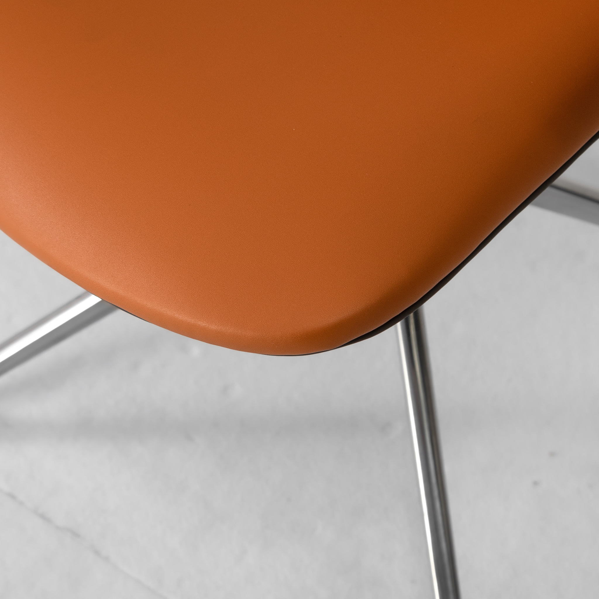 Percy Leather Swivel Chair