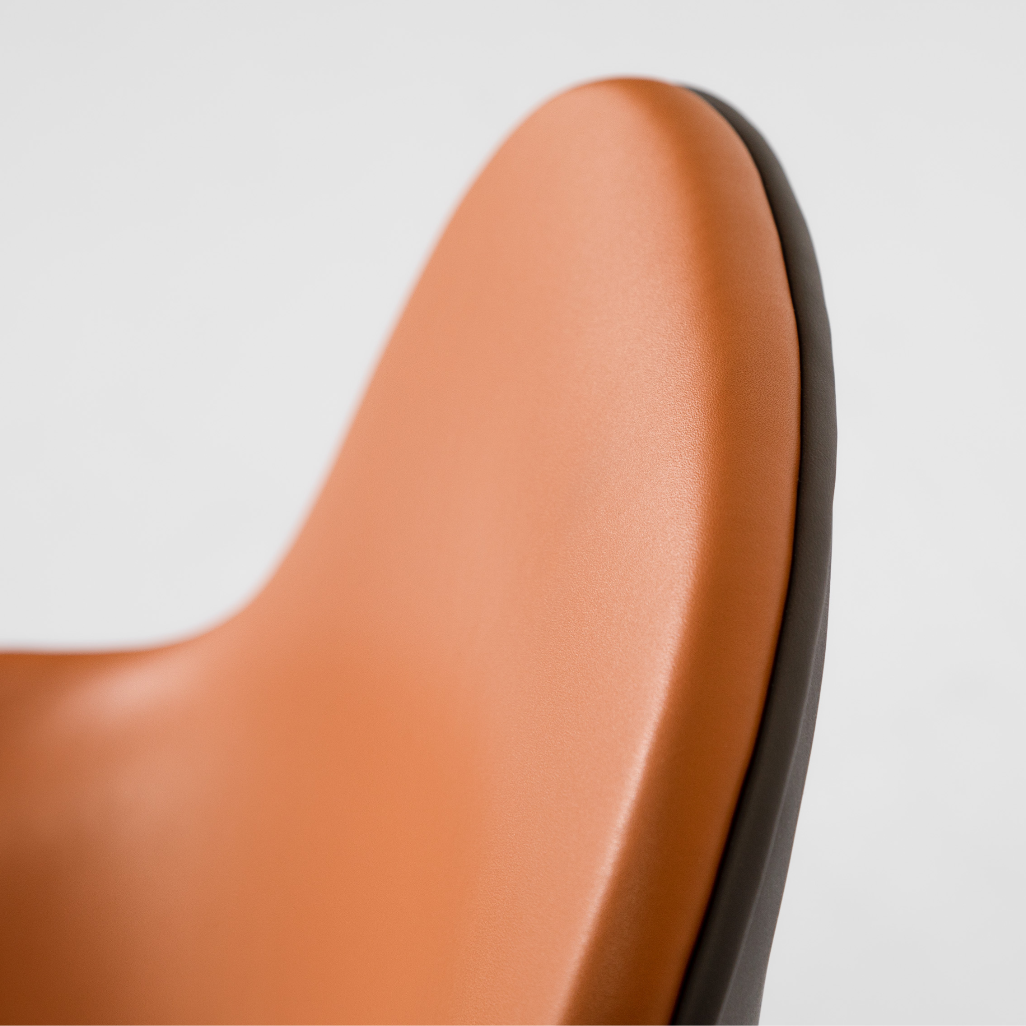 Percy Leather Swivel Chair