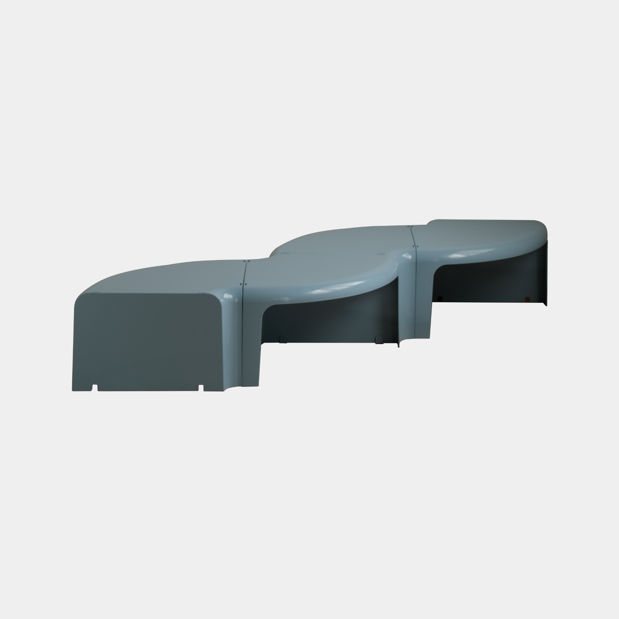 4 Piece Modular Plastic Table