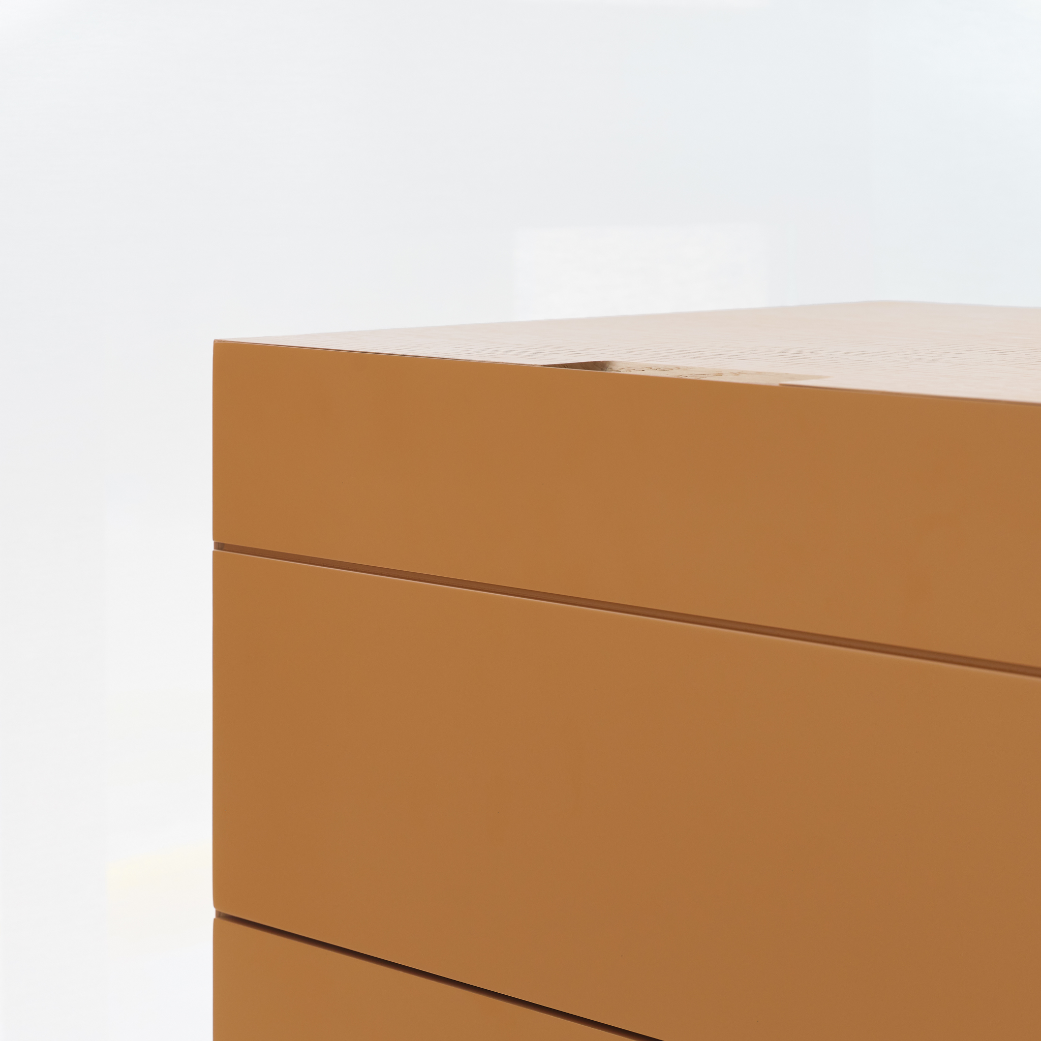 Sharp Wooden Bedside Table - The Feelter