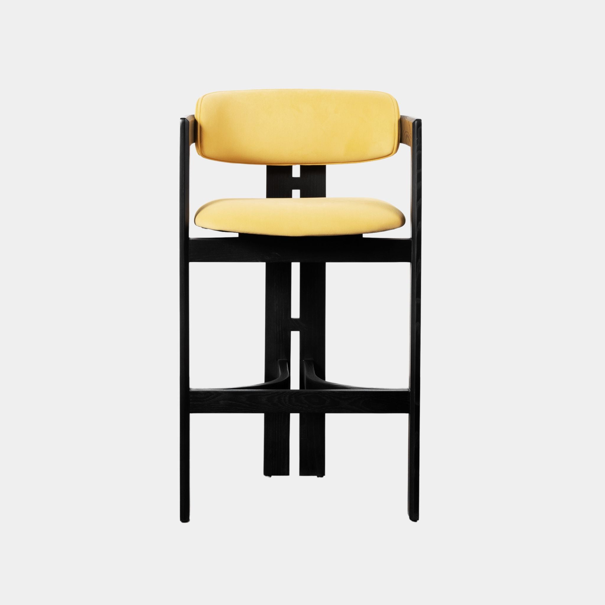 August Wooden Bar Stool