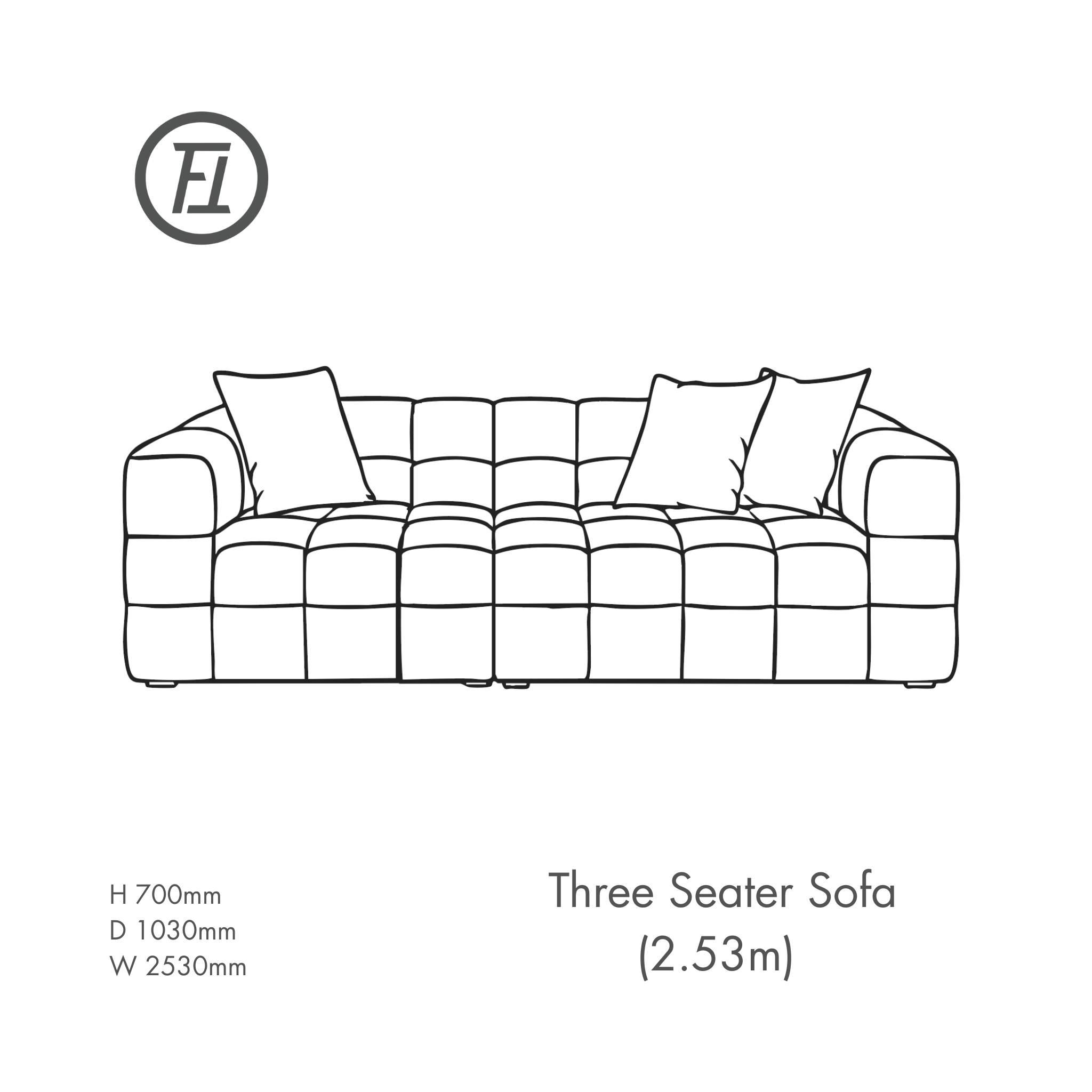 Ruka Tufted Sofa - The Feelter