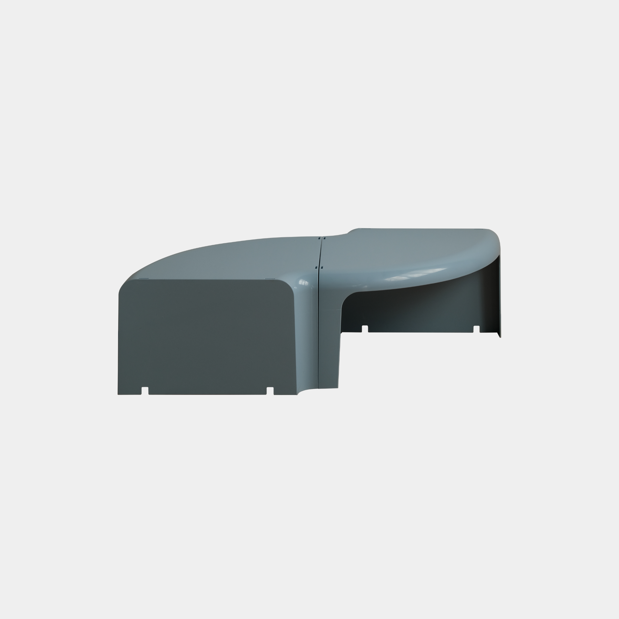 4 Piece Modular Plastic Table