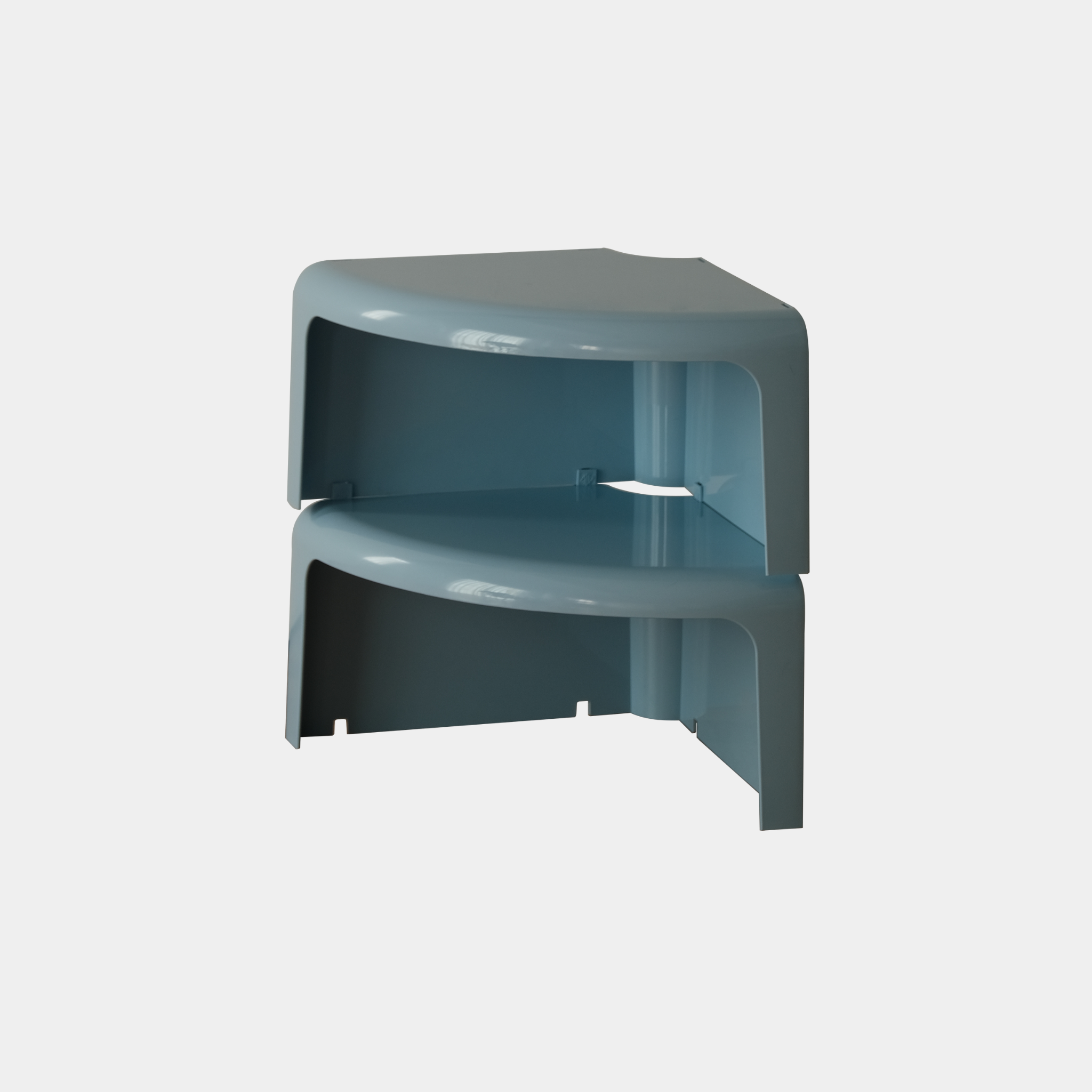 4 Piece Modular Plastic Table