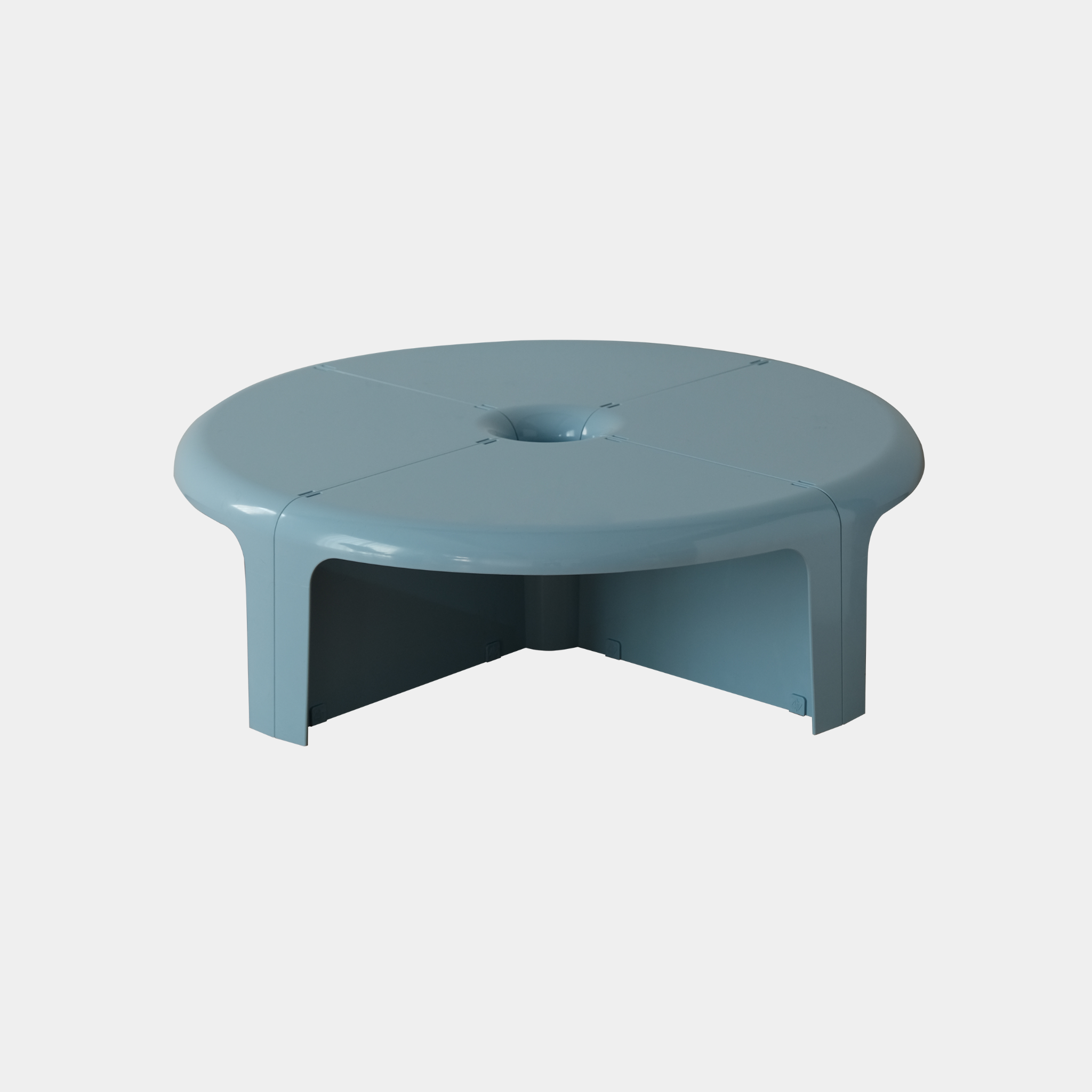 4 Piece Modular Plastic Table