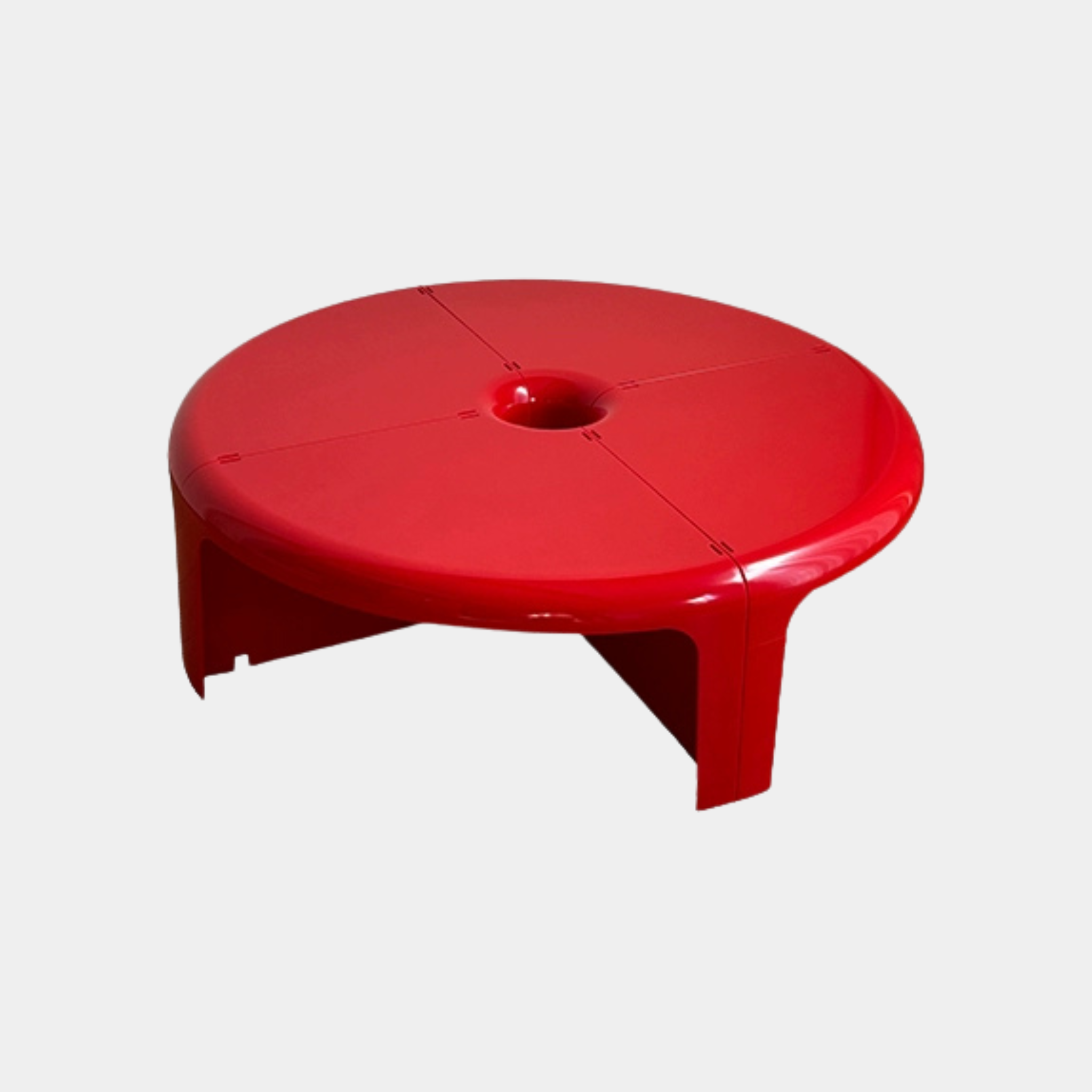 4 Piece Modular Plastic Table