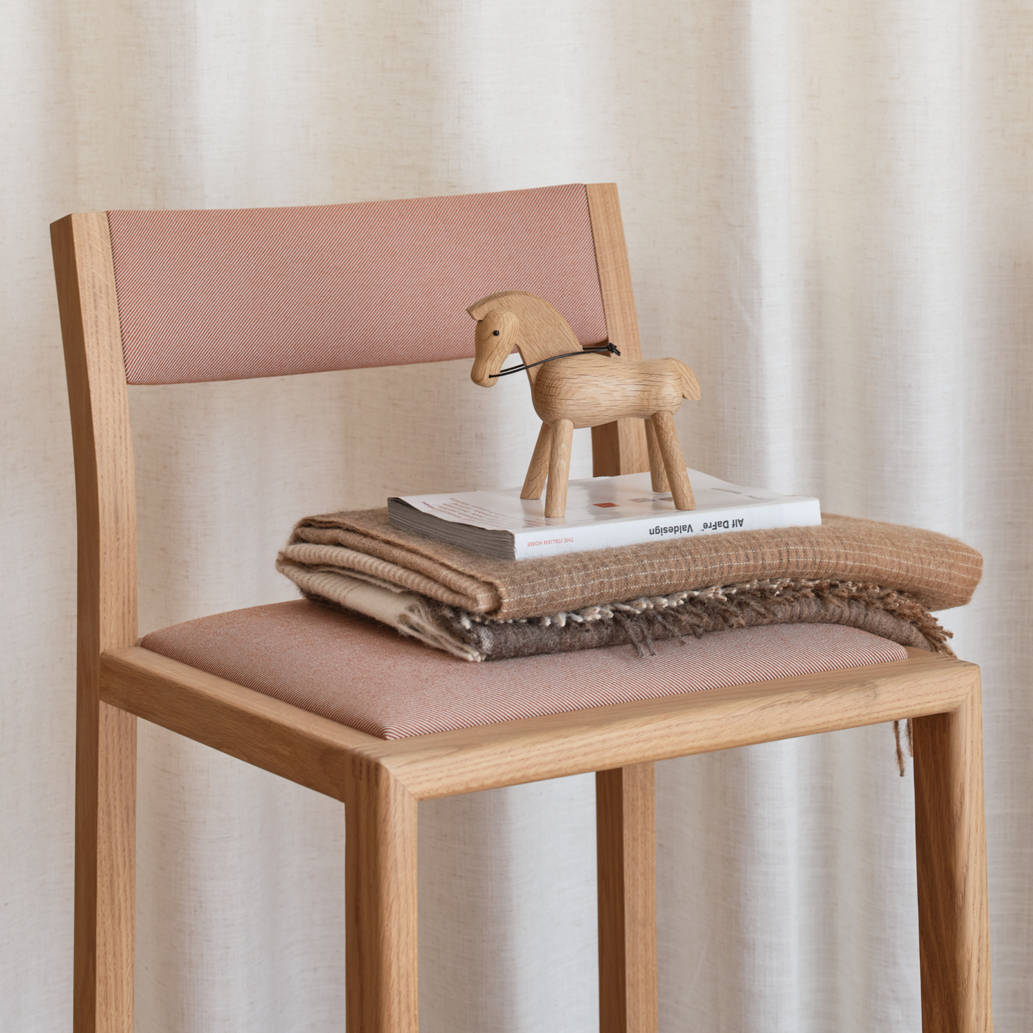 Ming Wooden Bar Stool